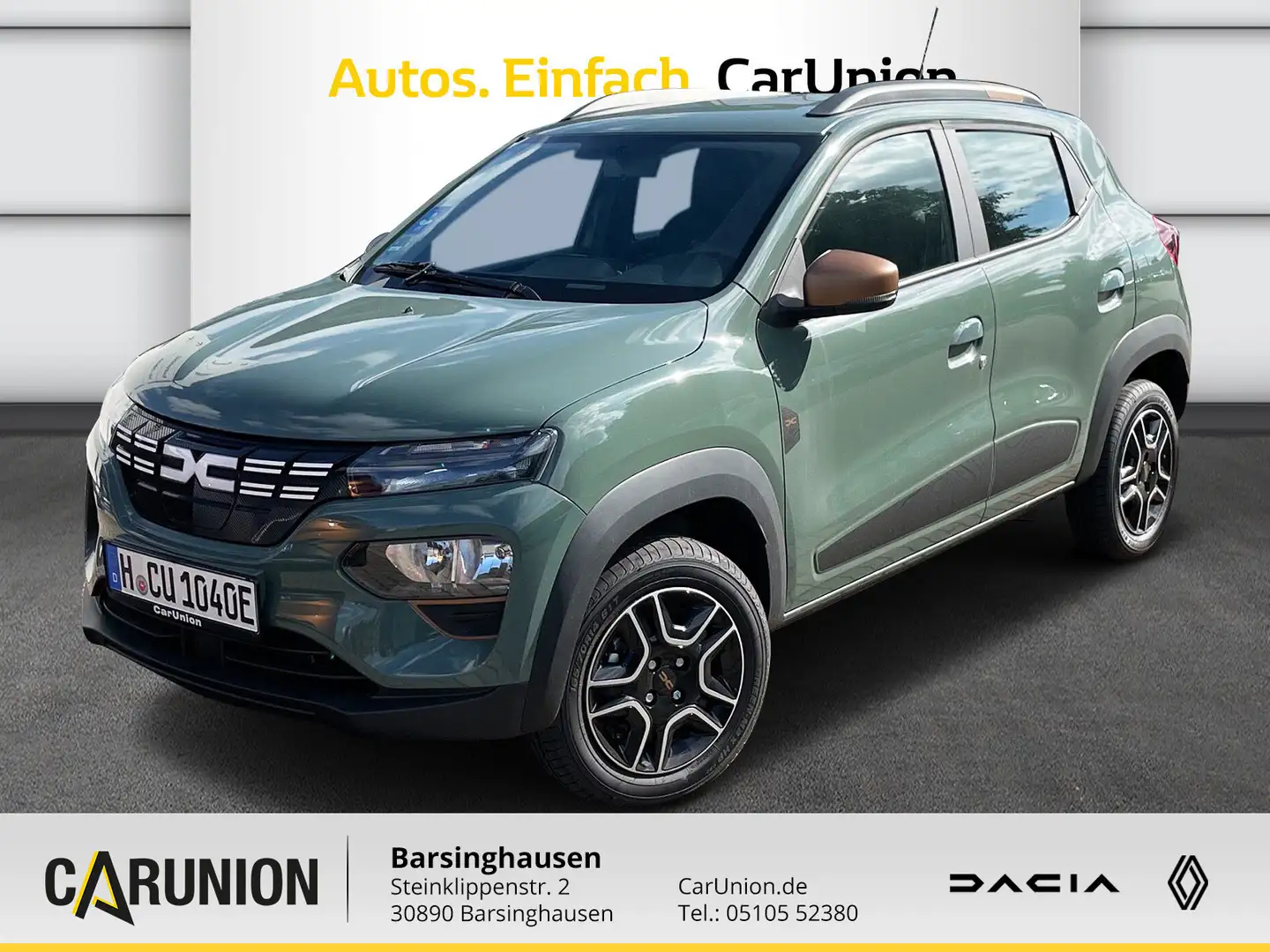 Dacia Spring Extreme ELECTRIC 65 Zelená - 1
