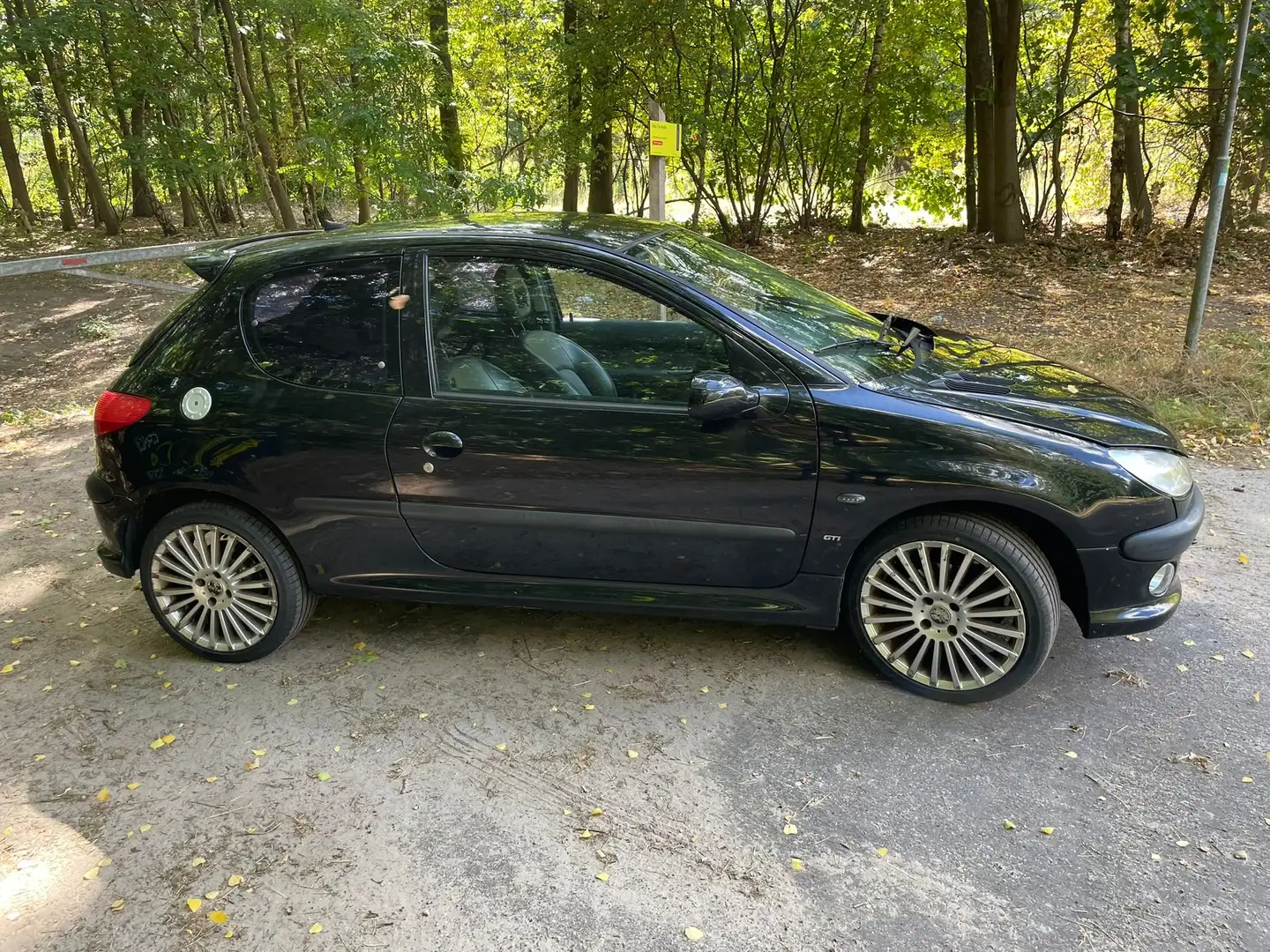 Peugeot 206 206 2.0-16V GTI Zwart - 1