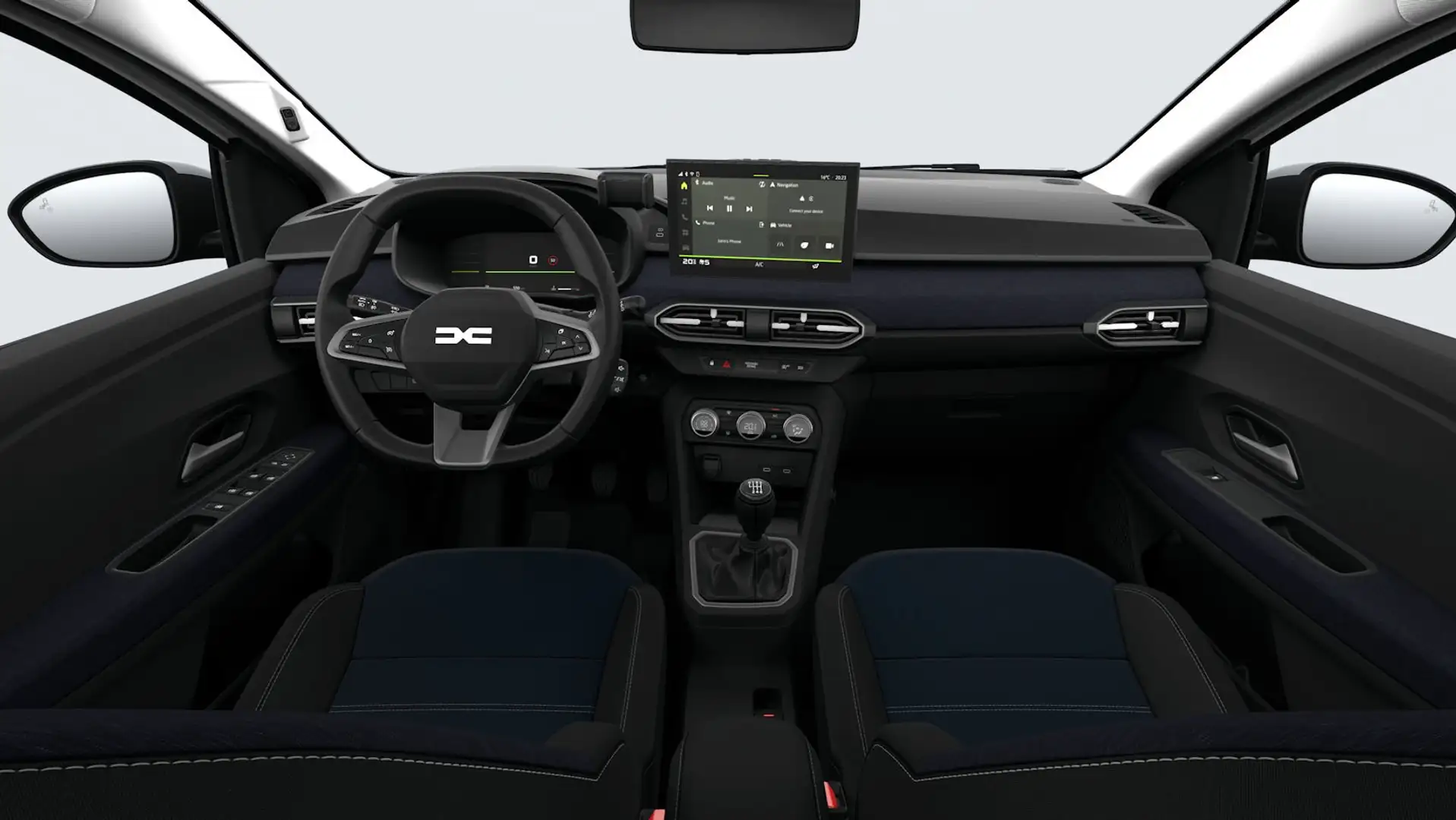 Dacia Sandero TCe 100 Expression+ /Sitzhzg./TP/Totw./ALU/PDC v/h White - 2