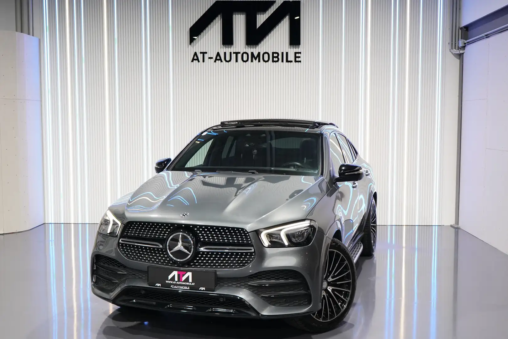 Mercedes-Benz GLE 400 GLE 400 d 4Matic Coupe AMG-Line ACC/HUD/SOFT Uvm.. Grau - 1