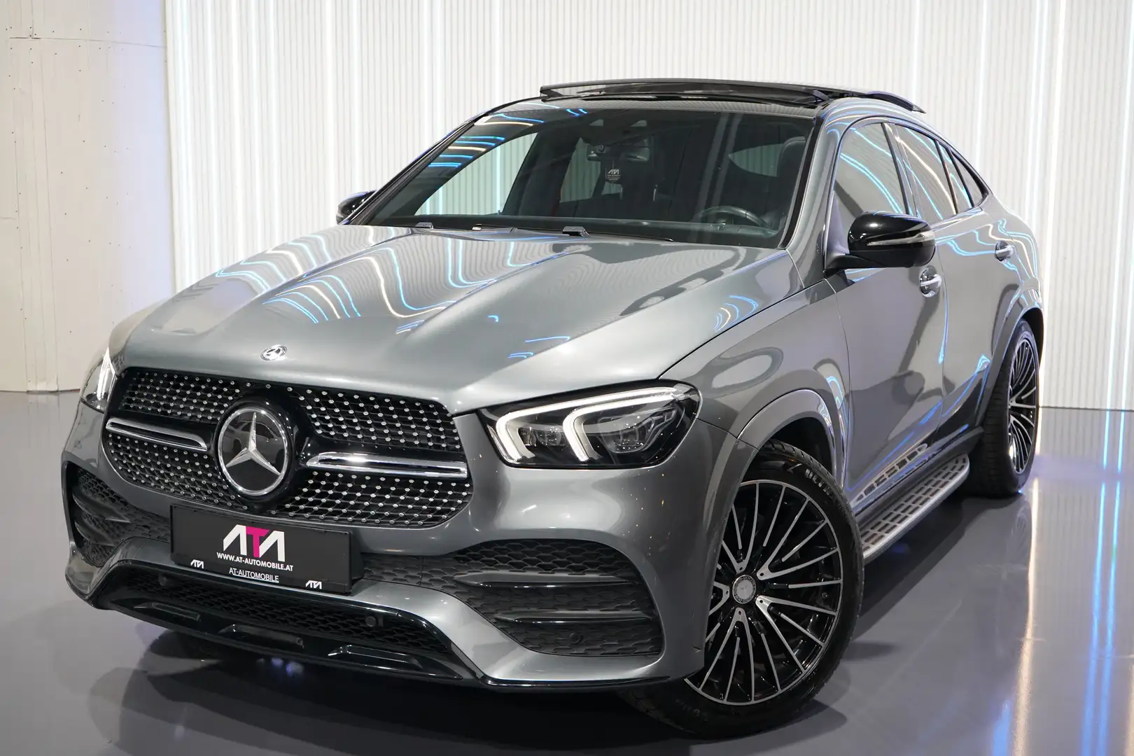 Mercedes-Benz GLE 400 GLE 400 d 4Matic Coupe AMG-Line ACC/HUD/SOFT Uvm.. Grau - 2