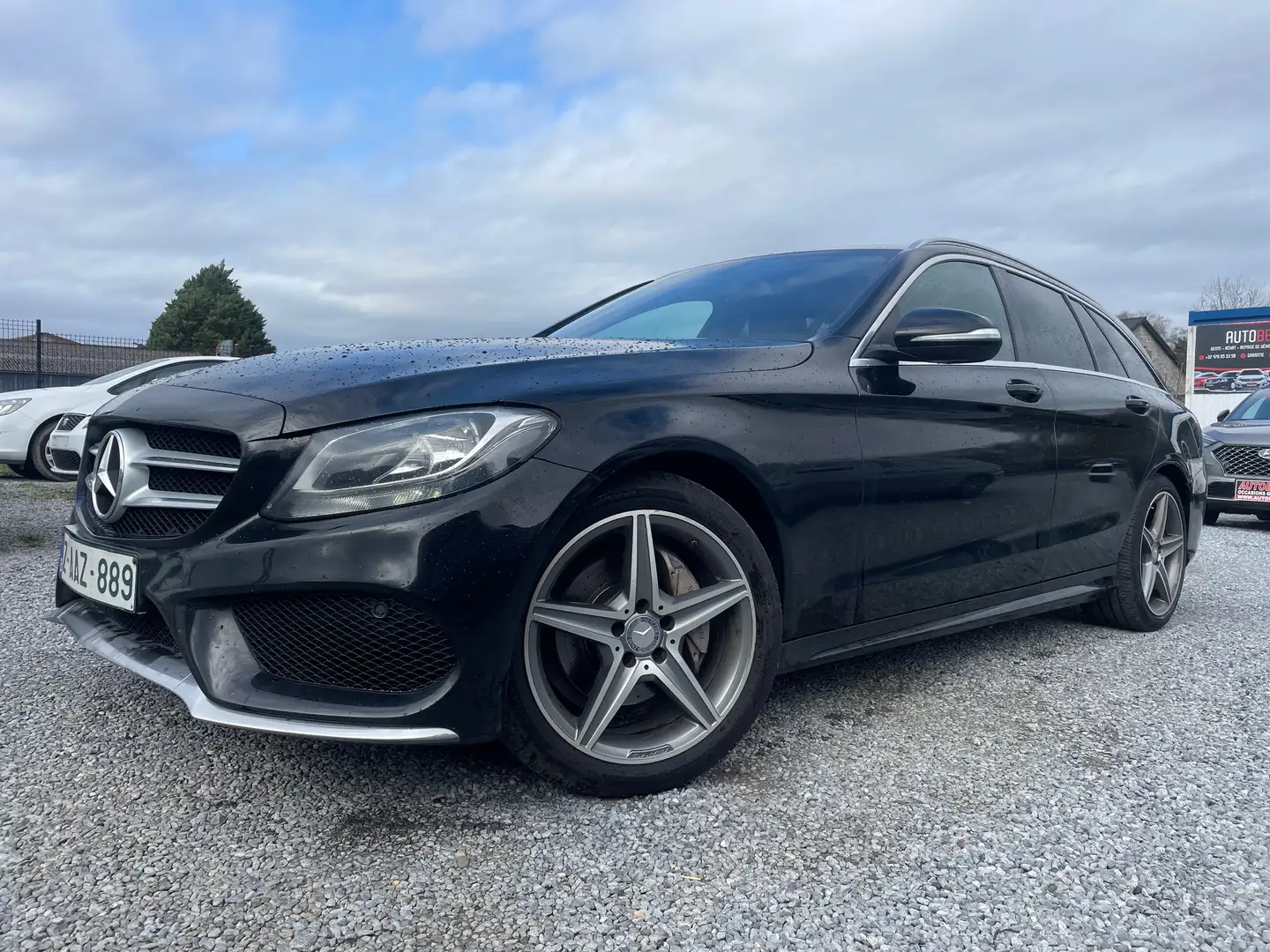 Mercedes-Benz C 200 d**AMG PACK**GPS**CUIRE**10000€ NETTO !! Nero - 1