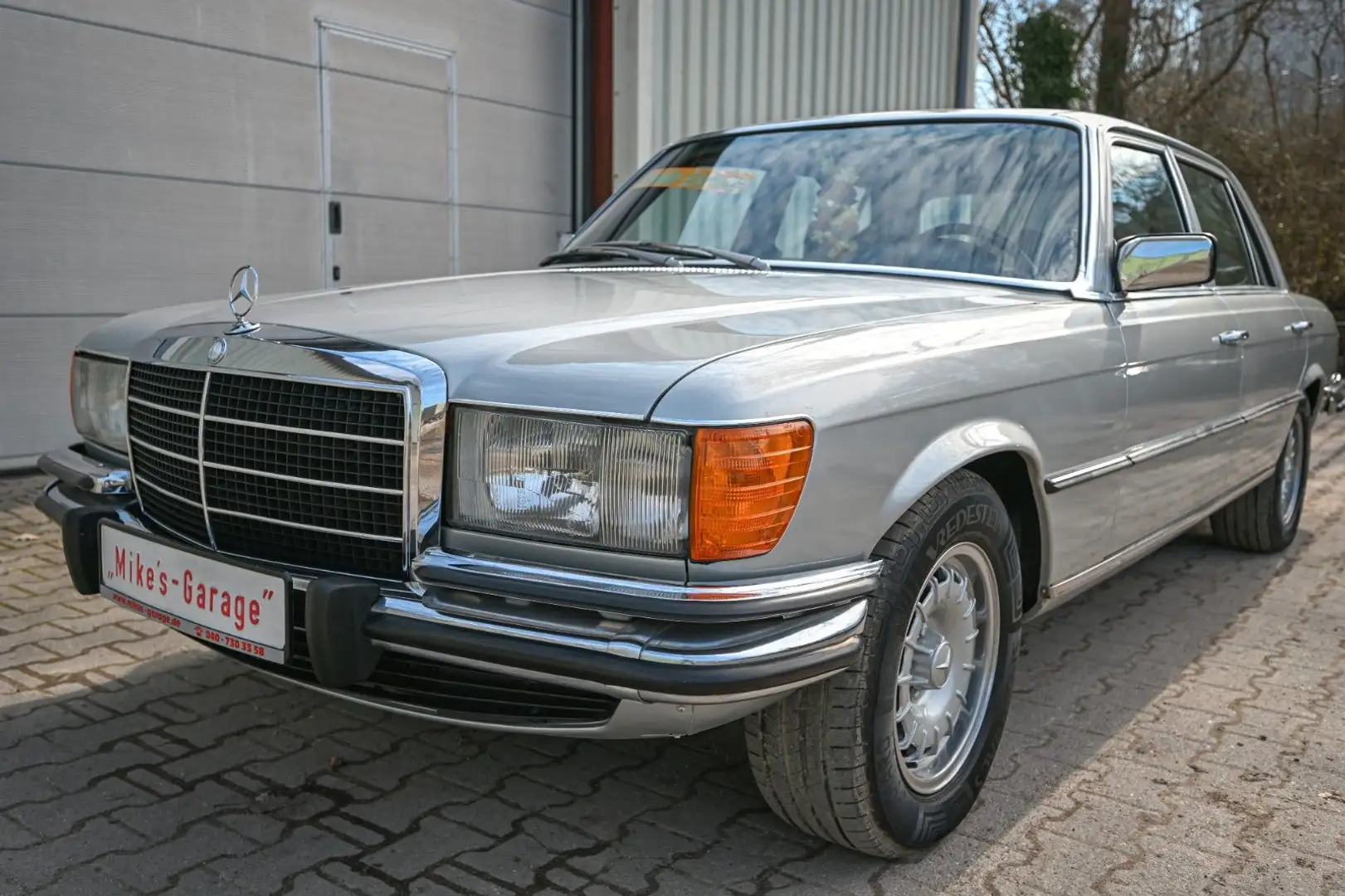 Mercedes-Benz 450 SEL ,"Rentnerbesitz" - ehrlich & original  ! Silber - 1