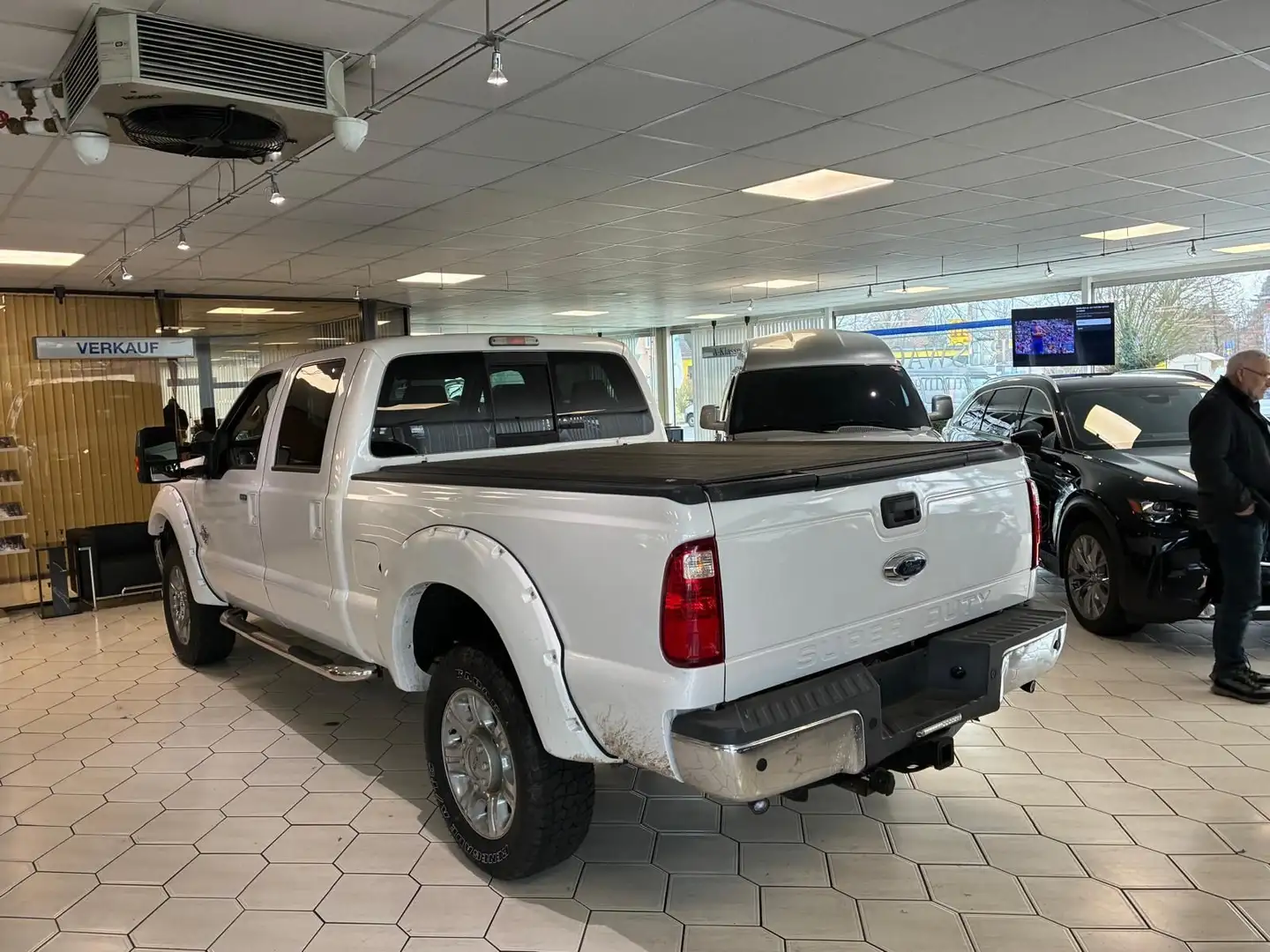 Ford F 350 6.7 TD Power Stroke Super Duty 4X4- LARIAT Weiß - 2