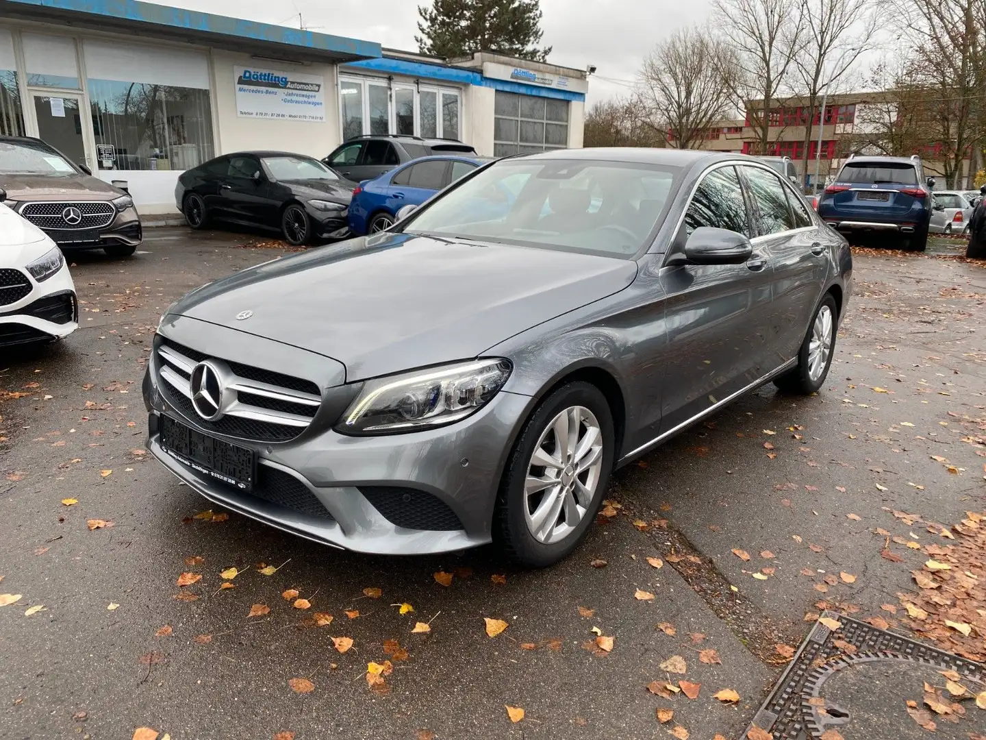 Mercedes-Benz C 200 d *Ava/Multibeam/AHK/Comand/Totw/Spur/Cam* Grau - 2