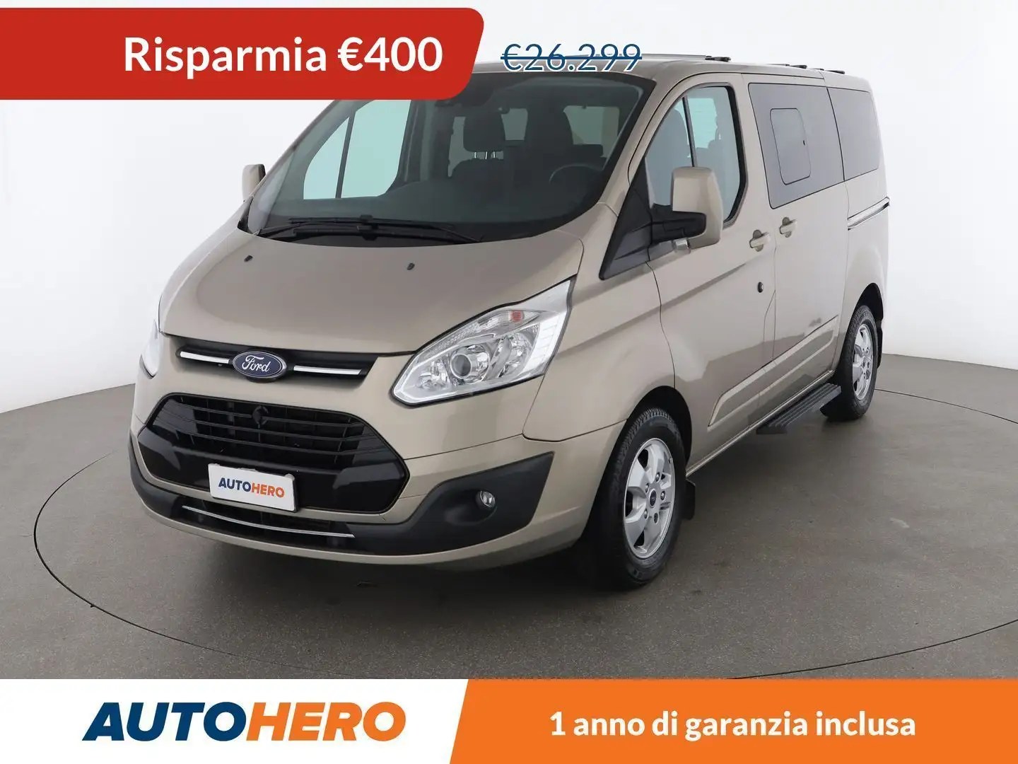 Ford Tourneo Custom 2.0 TDCi Titanium 130 CV Goud - 1