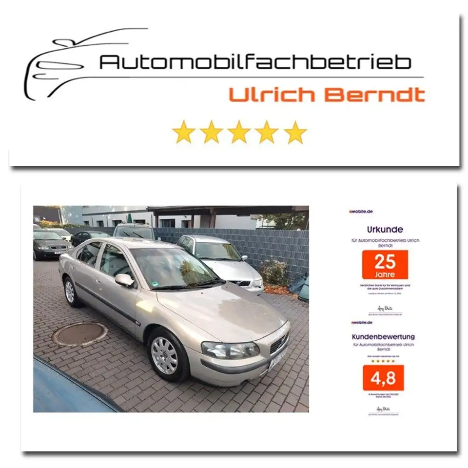 Volvo S60 2.4 - Volvo Scheckheft - Quasi 1. Hand, foto 1