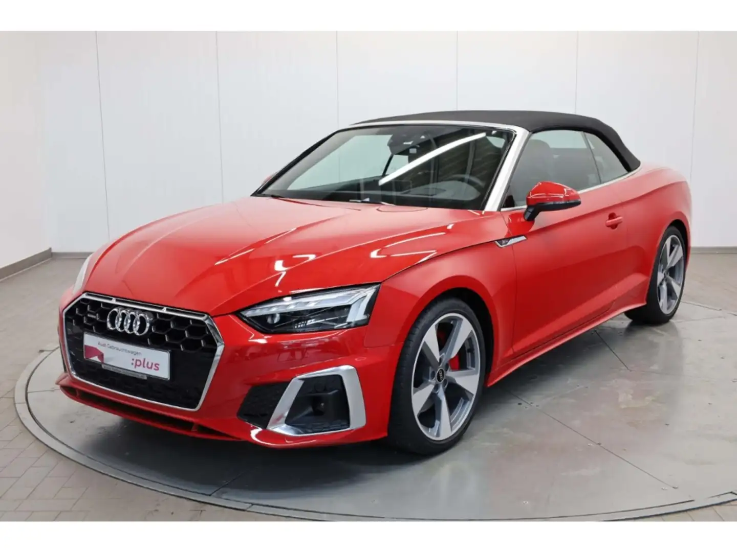 Audi A5 Cabriolet 45 TFSI qu. S line AHK/Matrix/NAV Rot - 2
