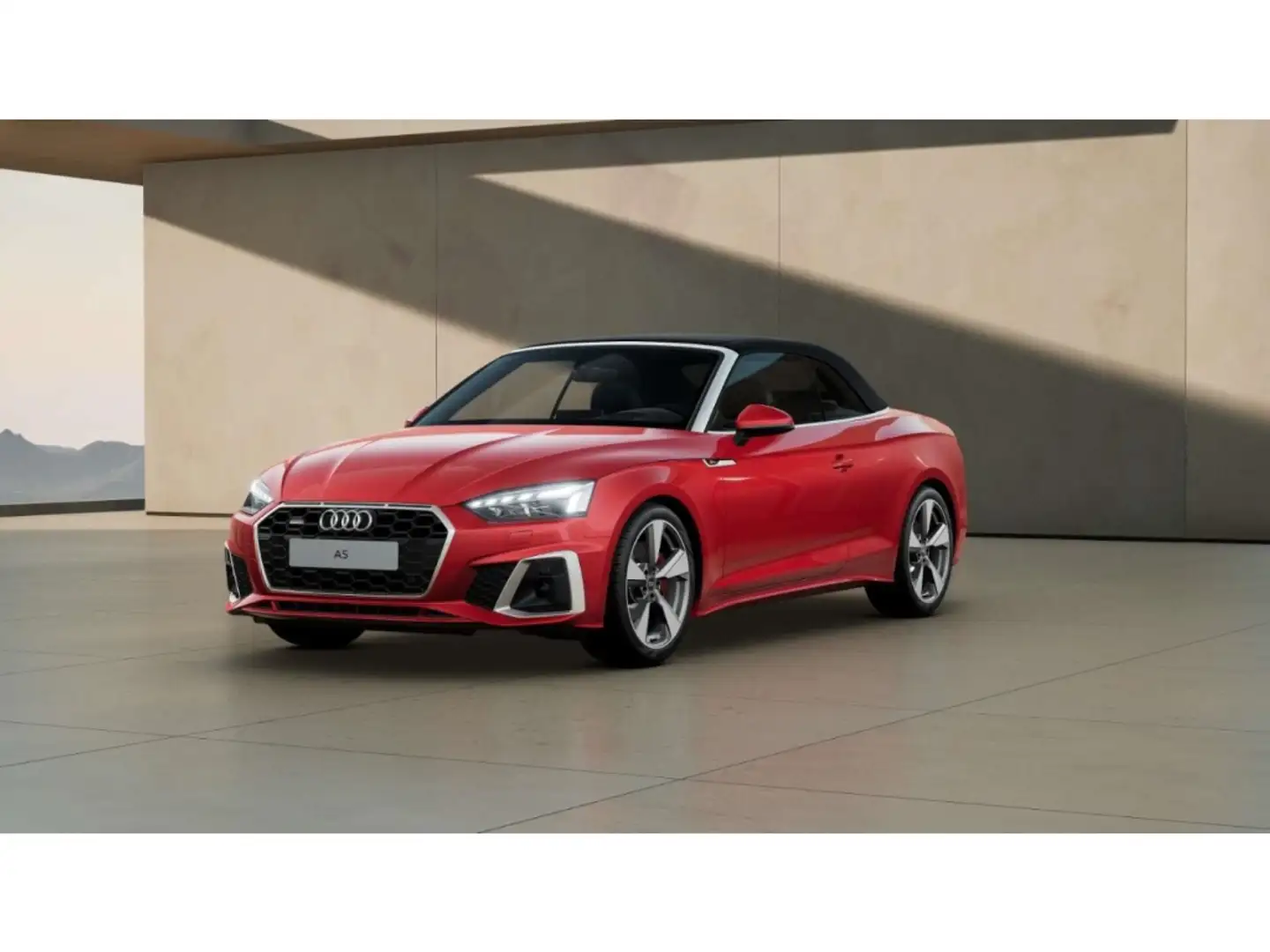 Audi A5 Cabriolet 45 TFSI qu. S line AHK/Matrix/NAV Rot - 2