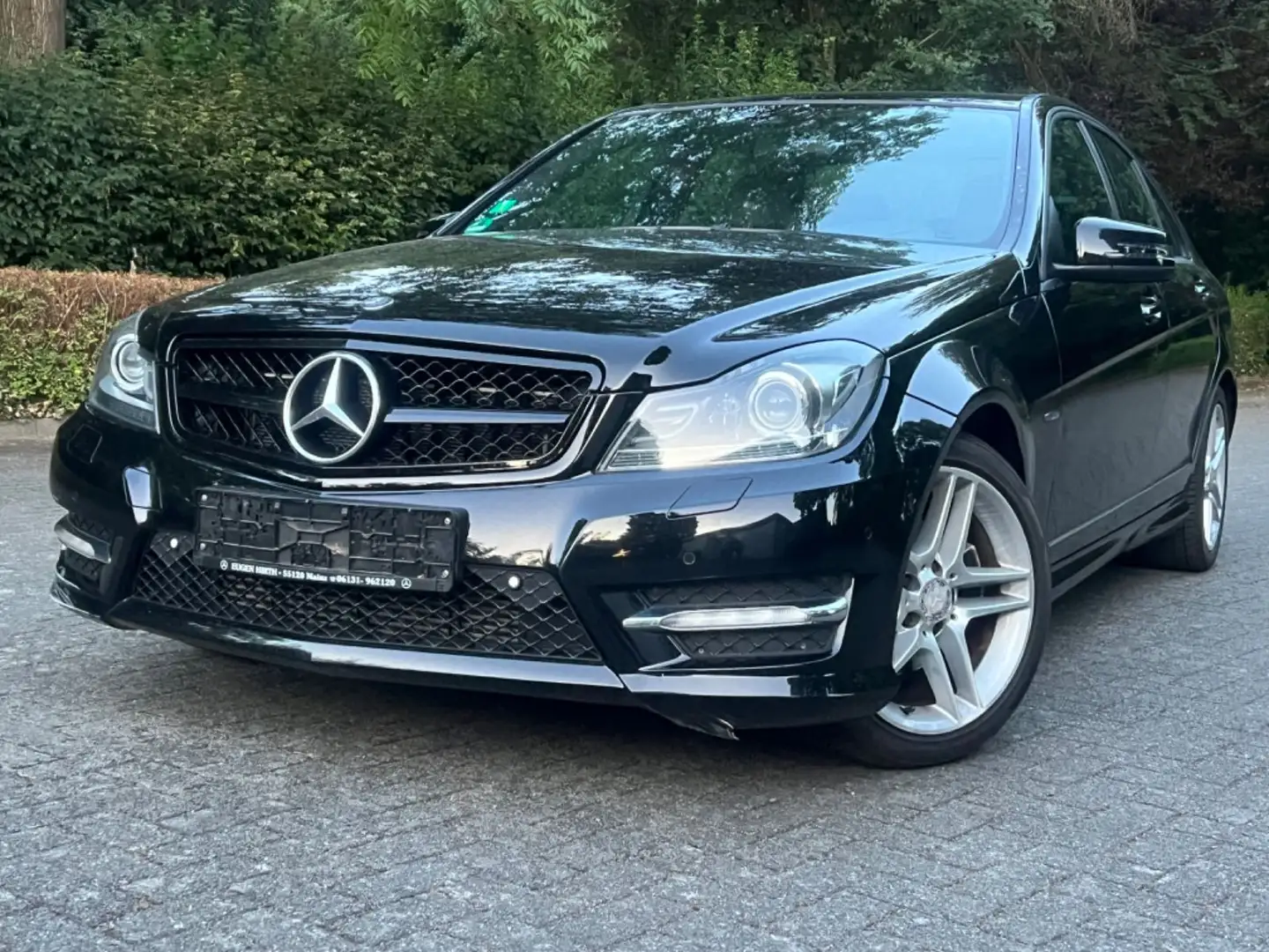 Mercedes-Benz C 220 C -Klasse Lim. CDI|AMG|NAVI|BI-XENON|AUTMA Schwarz - 1