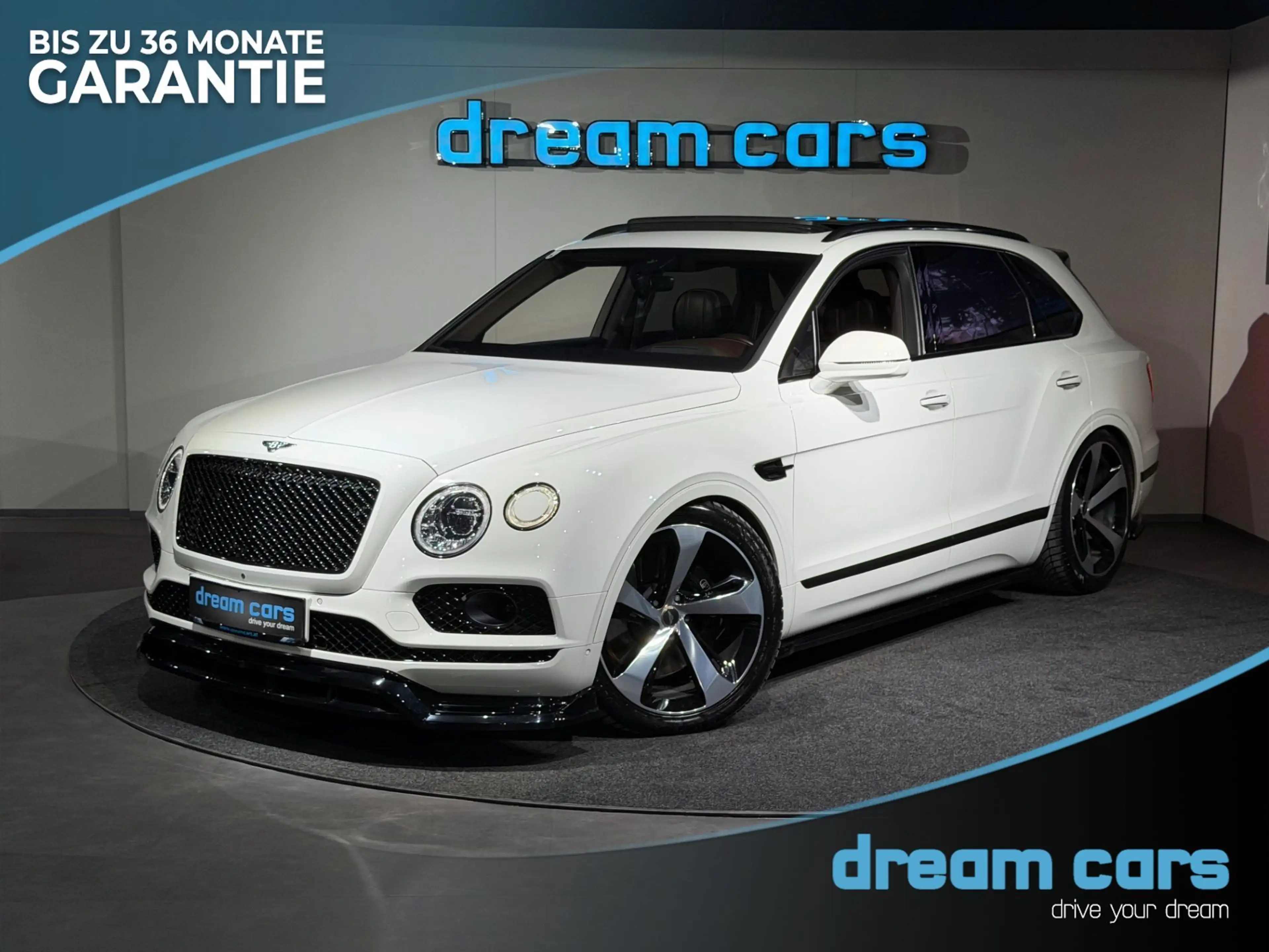 Bentley Bentayga 6.0 W12 4WD LUXUS SUV l Glacier White l Brunel Le