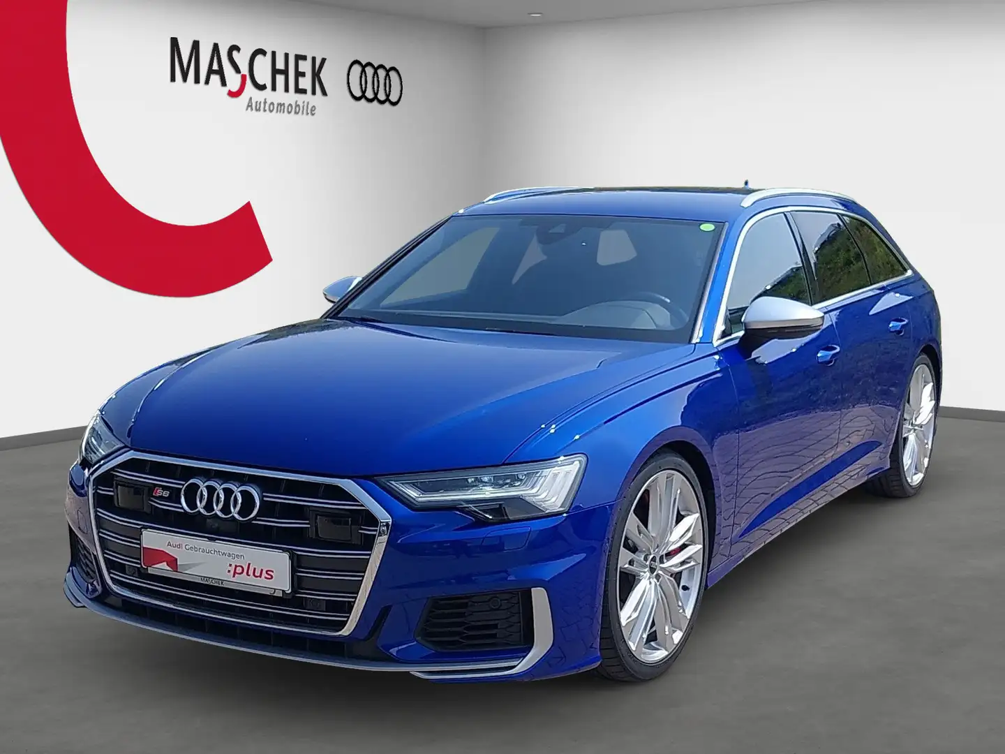 Audi S6 Avant TDI tiptronic AHK HD-Matrix S Sitze Top View Blau - 2