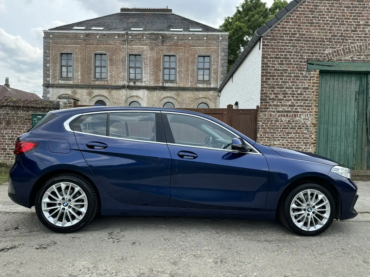 BMW 118 118iA OPF *GPS*CARPLAY*CRUISE* Blauw - 2