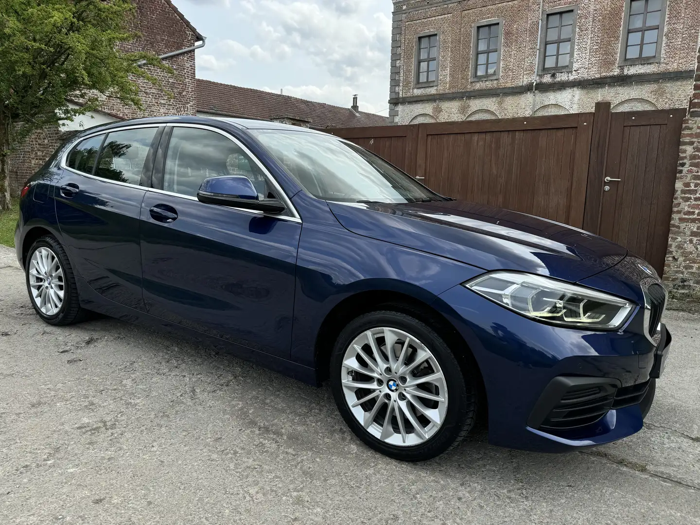 BMW 118 118iA OPF *GPS*CARPLAY*CRUISE* Blauw - 1