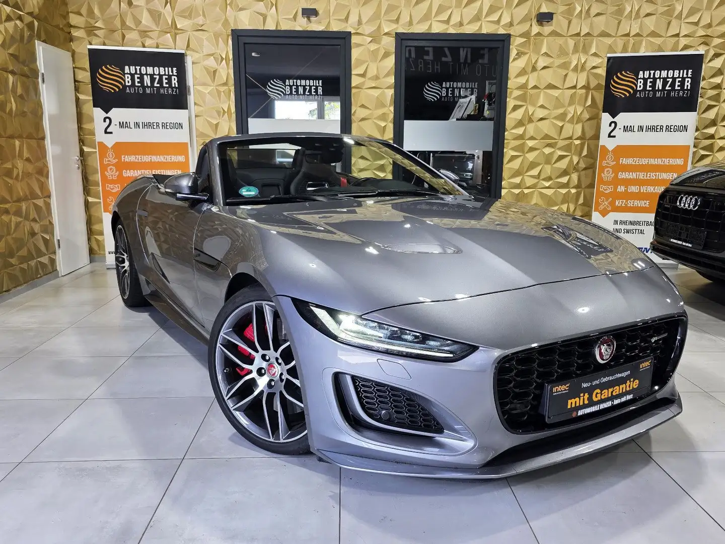 Jaguar F-Type F-TYPE Cabriolet**SOUND**NAVI**KAMERA**APPLE** Gris - 1