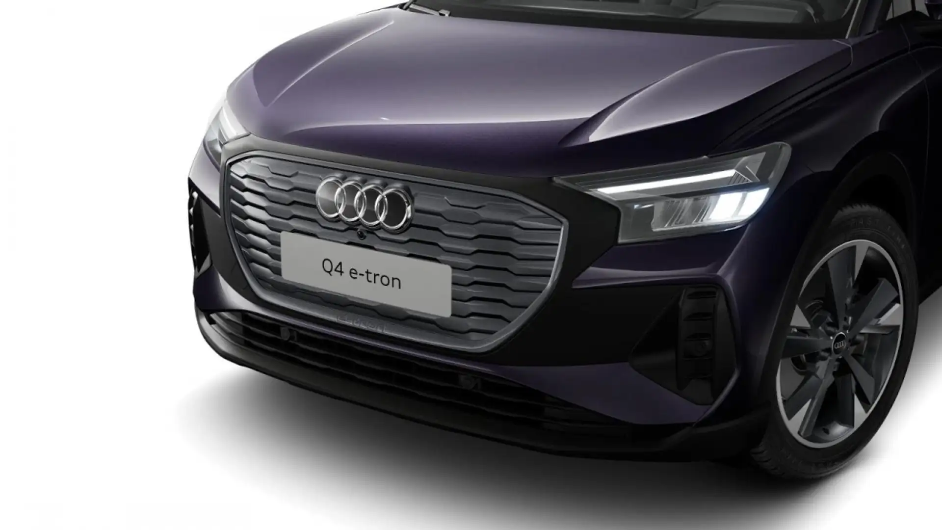 Audi Q4 e-tron 210 kW Klima Navi Einparkhilfe Sitzheizung Violett - 2