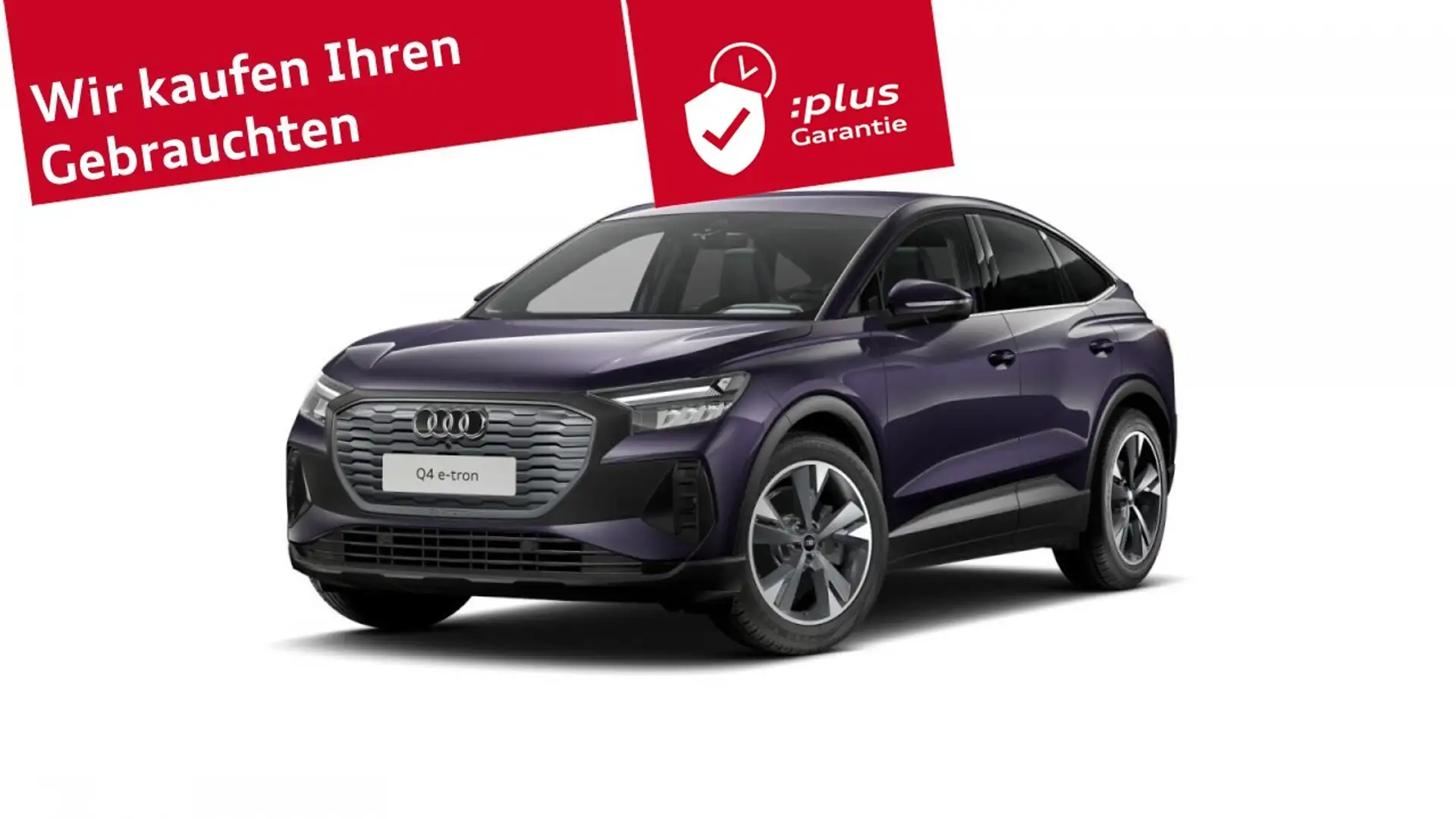 Audi Q4 e-tron 210 kW Klima Navi Einparkhilfe Sitzheizung Violett - 1