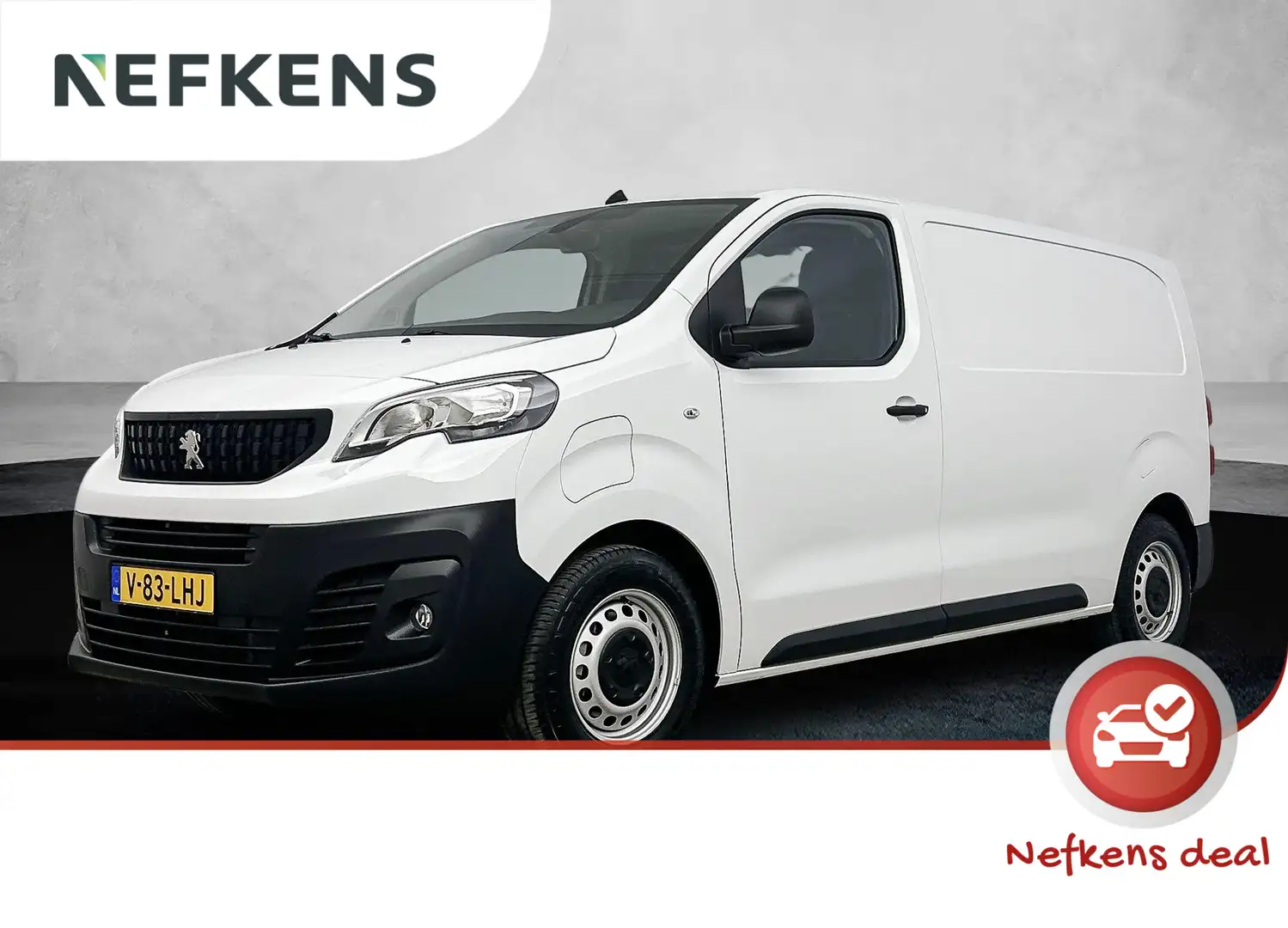 Peugeot e-Expert 75kWh 136pk L2 | Fase 3 | Airco | 3 Zits | AUTOMAA Wit - 1