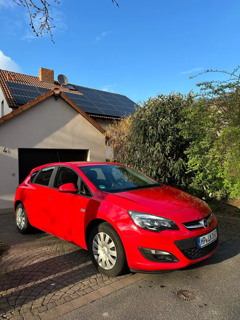 Opel Astra 1.4 Edition Czerwony - 1
