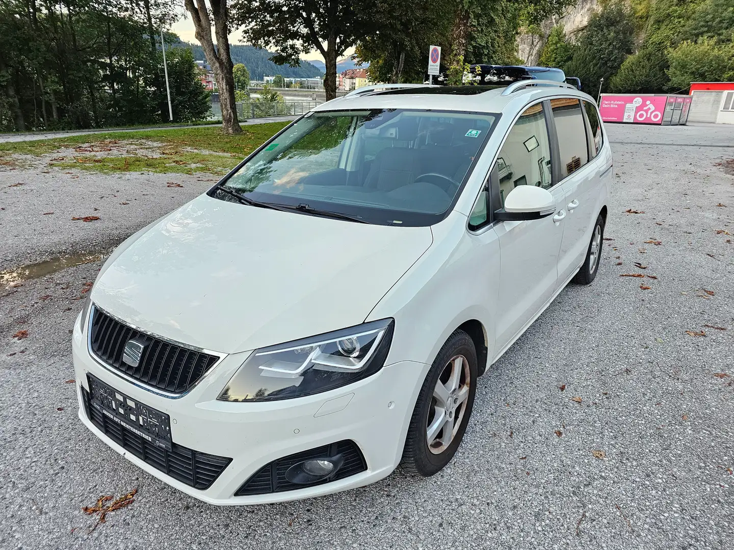 SEAT Alhambra Style  /7 Sitze Kamera Dachreling Weiß - 1