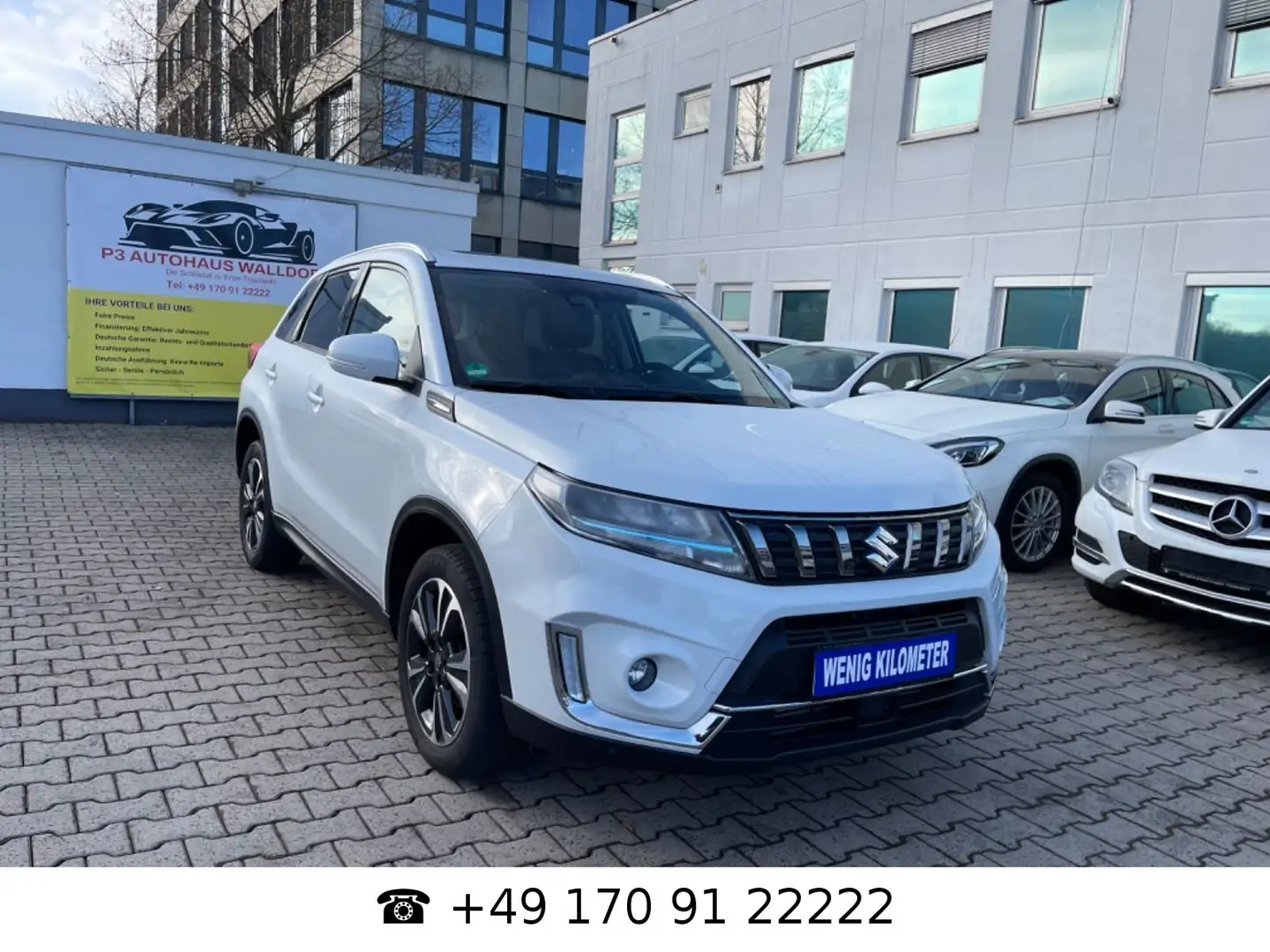 Suzuki Vitara 1.4 BOOSTERJET HYBRID Navi*Kamera*Panoram Weiß - 1