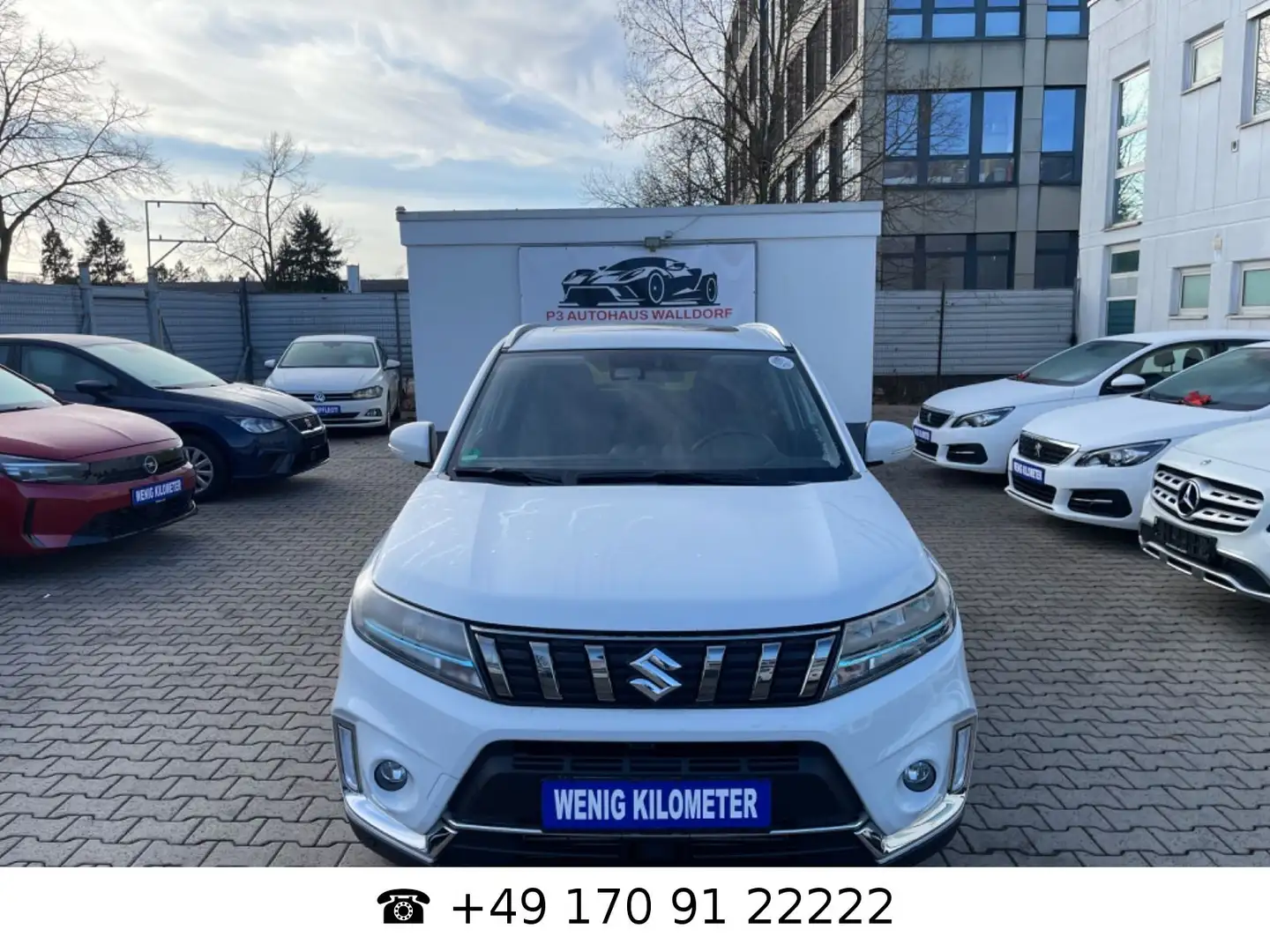 Suzuki Vitara 1.4 BOOSTERJET HYBRID Navi*Kamera*Panoram Weiß - 2