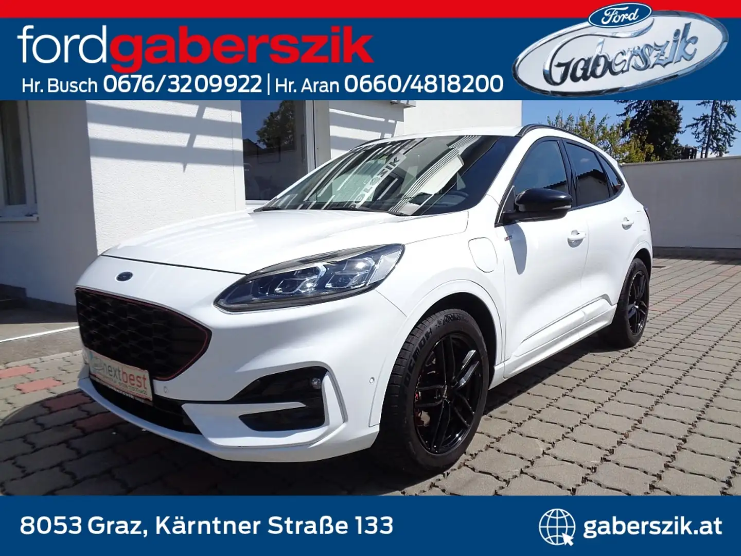 Ford Kuga 2,5 Duratec PHEV ST-Line X Aut. Wit - 1