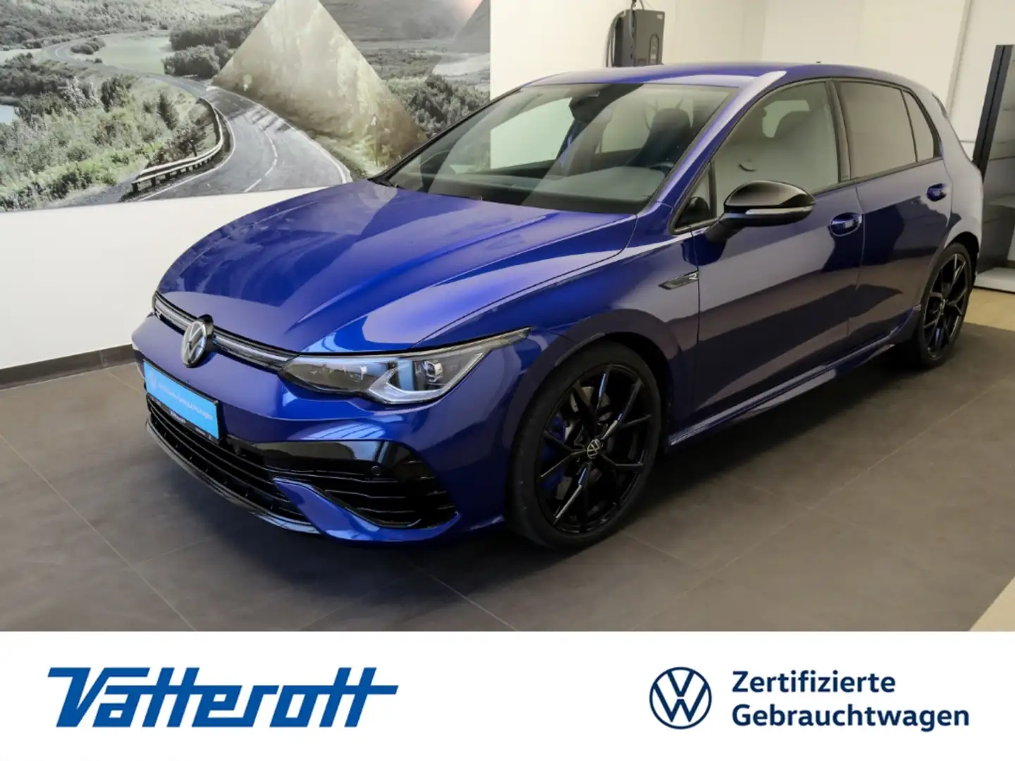 Volkswagen Golf R 4Motion Black Style Navi Kamera Harman Blau - 1