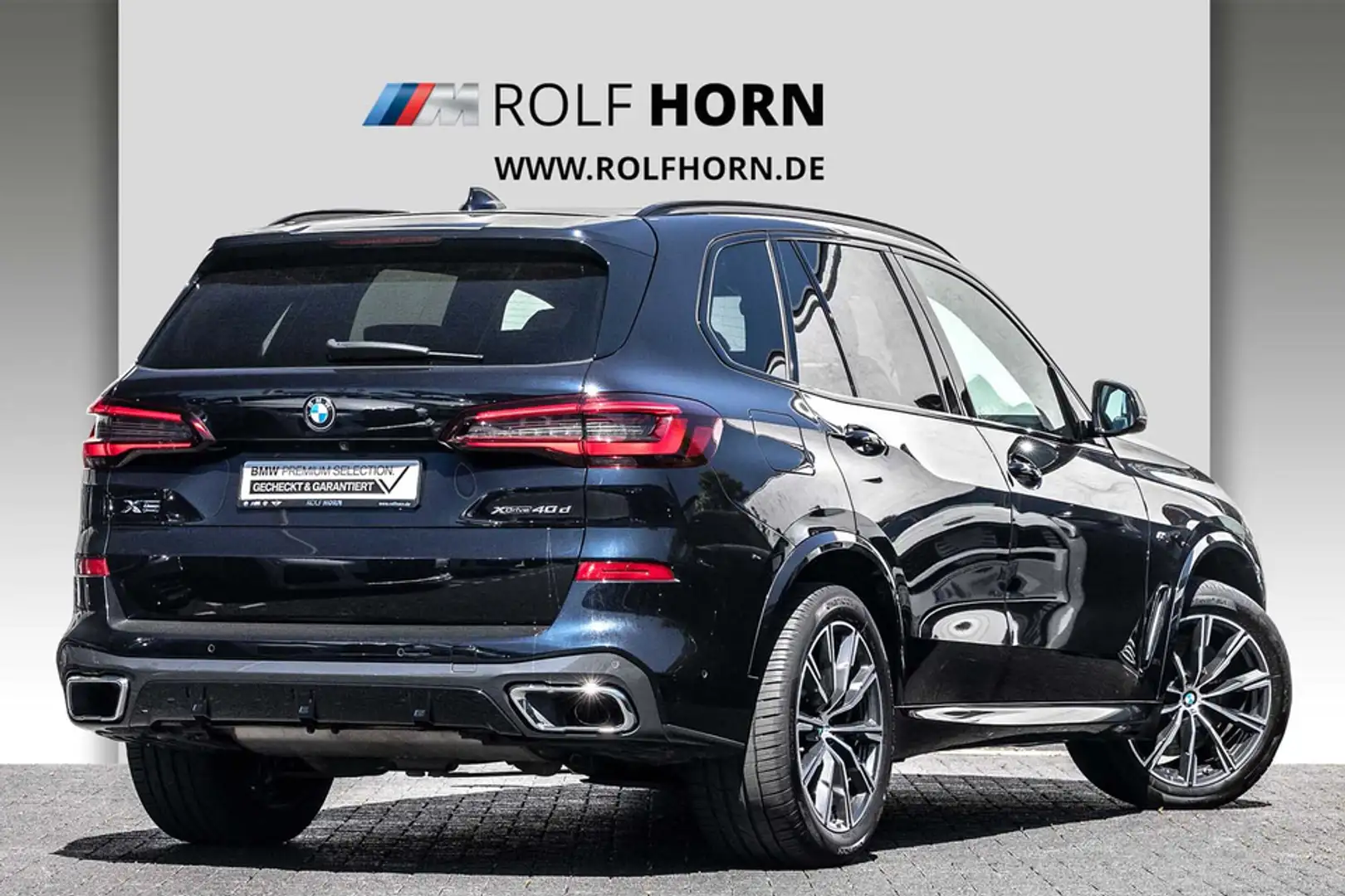 BMW X5 xDrive40d M Sport Pano Adaptiv SHZ Klima 20" Noir - 2