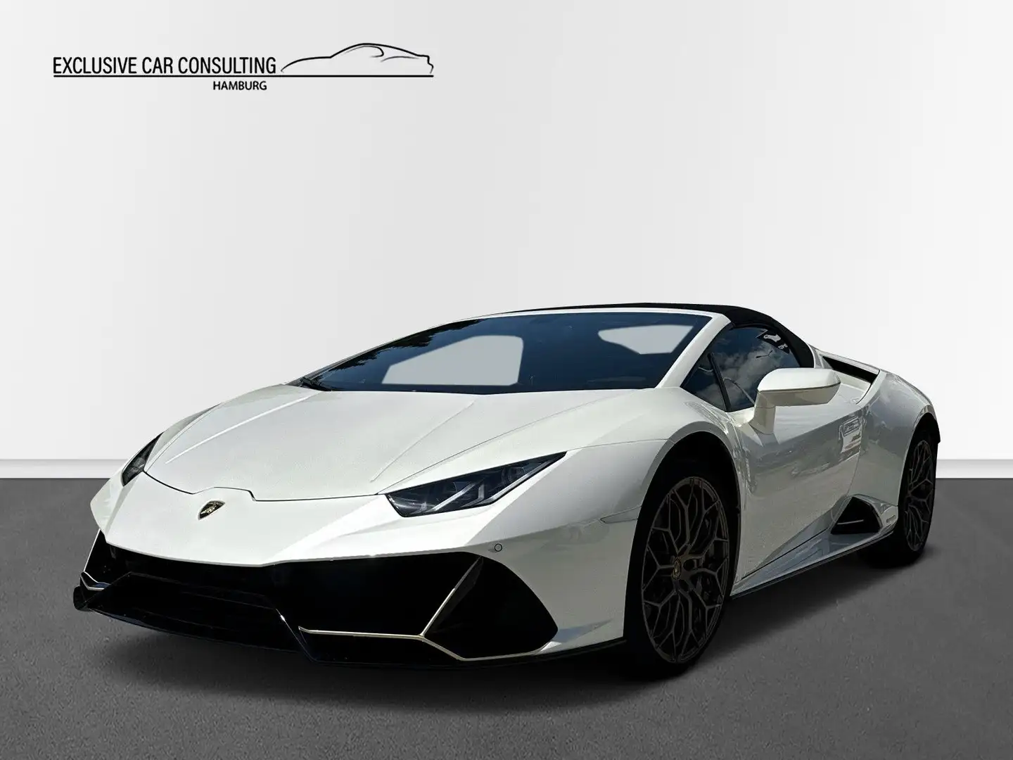 Lamborghini Huracán EVO Spyder *LIFT*CAM*ELEKT. SITZE Weiß - 1