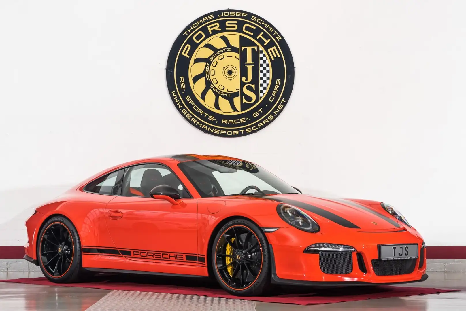 Porsche 991 R, SONDERFARBE "LAVA ORANGE", 1 Hd. Orange - 1