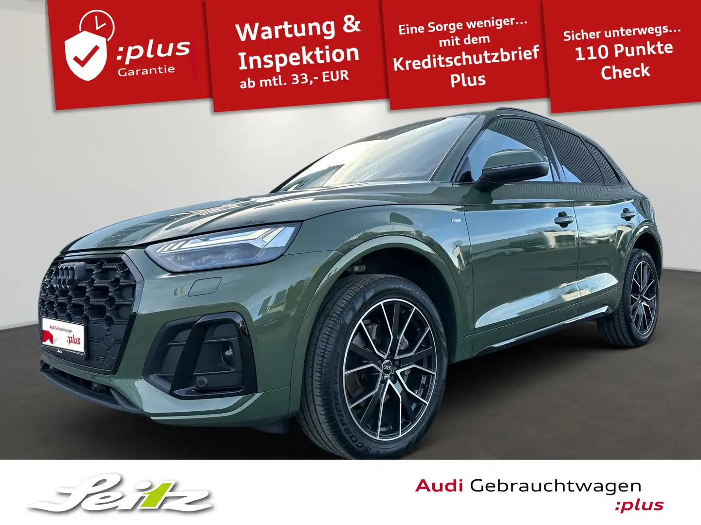 Audi Q5 40 TDI quattro S line *MATRIX*KAMERA*NAVI* Verde - 1