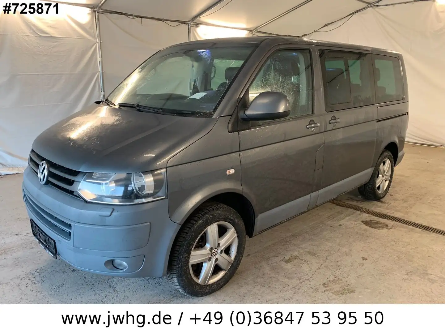 Volkswagen T5 Multivan PanAmericana 4Motion Navi VLeder AHK Gris - 1