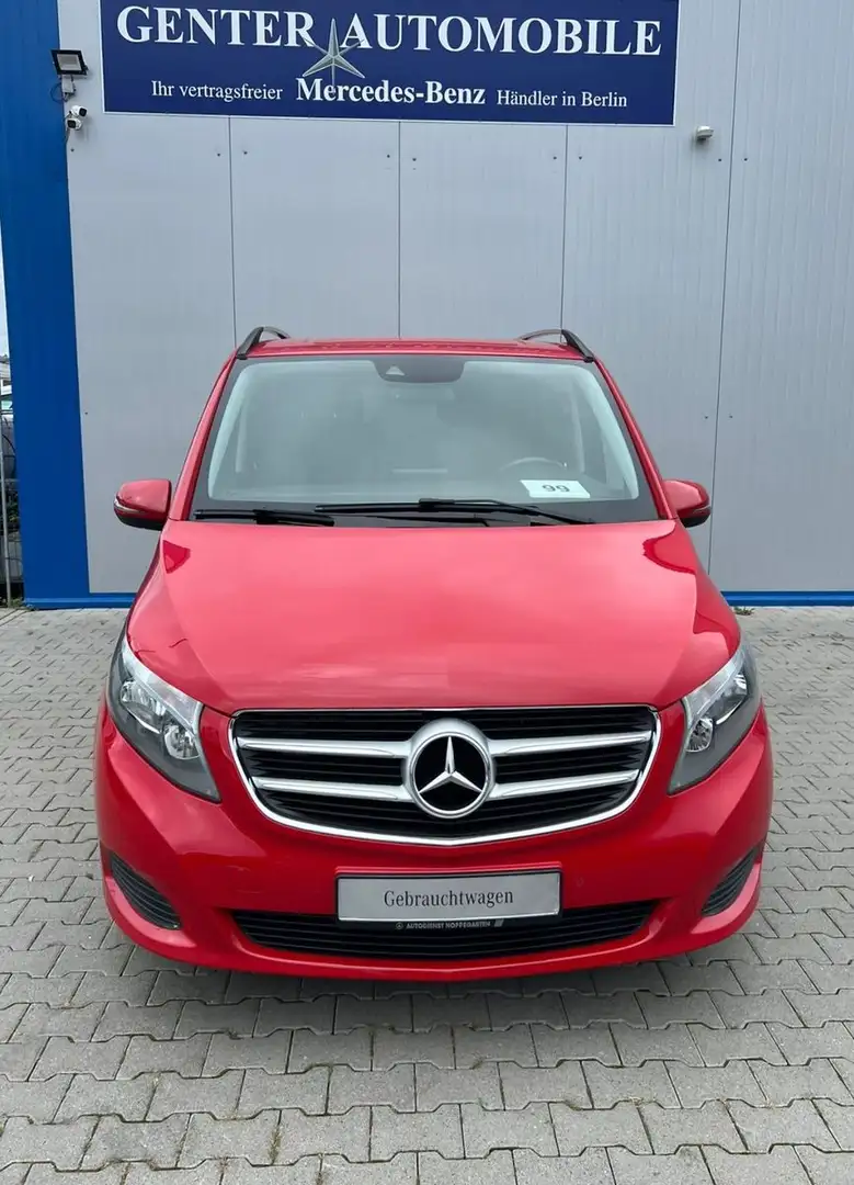 Mercedes-Benz V 250 KOMPAKT SPORTPAKET NAVI KAMERA AHK 6-SITZE Rosso - 2