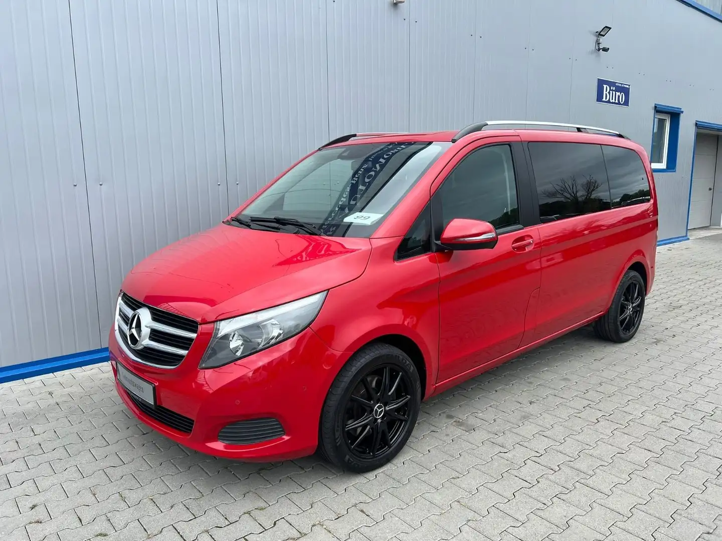 Mercedes-Benz V 250 KOMPAKT SPORTPAKET NAVI KAMERA AHK 6-SITZE Rosso - 1