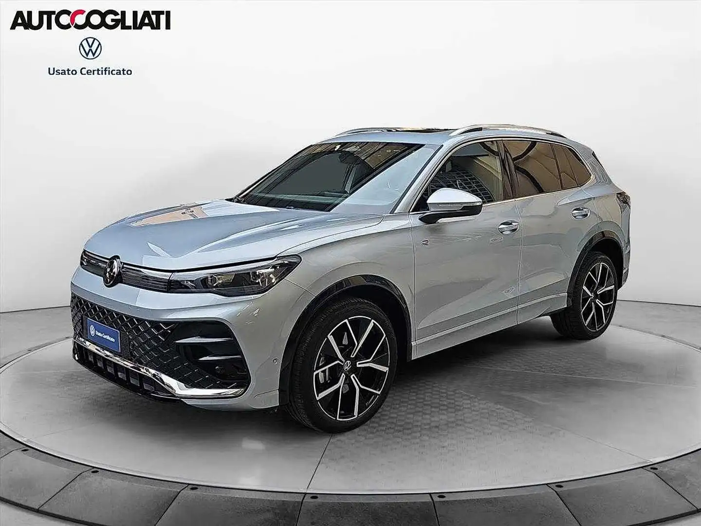 Volkswagen Tiguan 2.0 TDI SCR R-LINE DSG 4MOTION 193CV Argento - 1