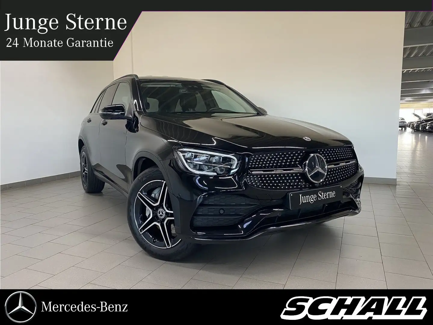 Mercedes-Benz GLC 220 d 4M AMG+NIGHT+DIST+AHK+360°+SPUR+19"AMG Noir - 1