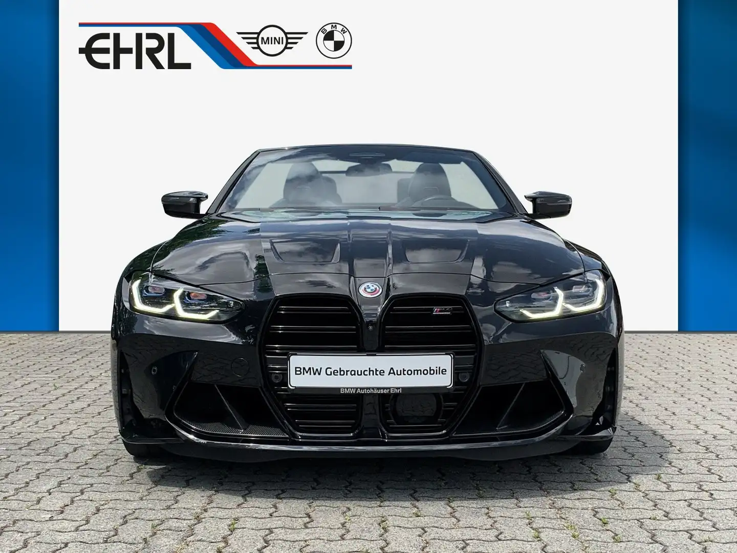 BMW M4 Competition Cabrio Klimasitze Dr.As.Prof Laser H/K Black - 2