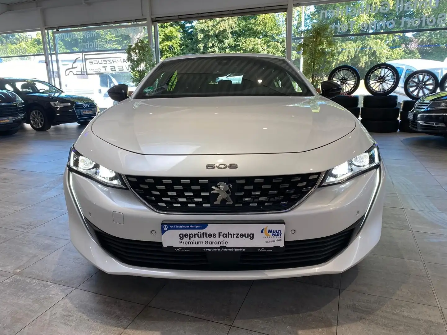 Peugeot 508 Hybrid 225 GT *Garantie* Blanc - 2