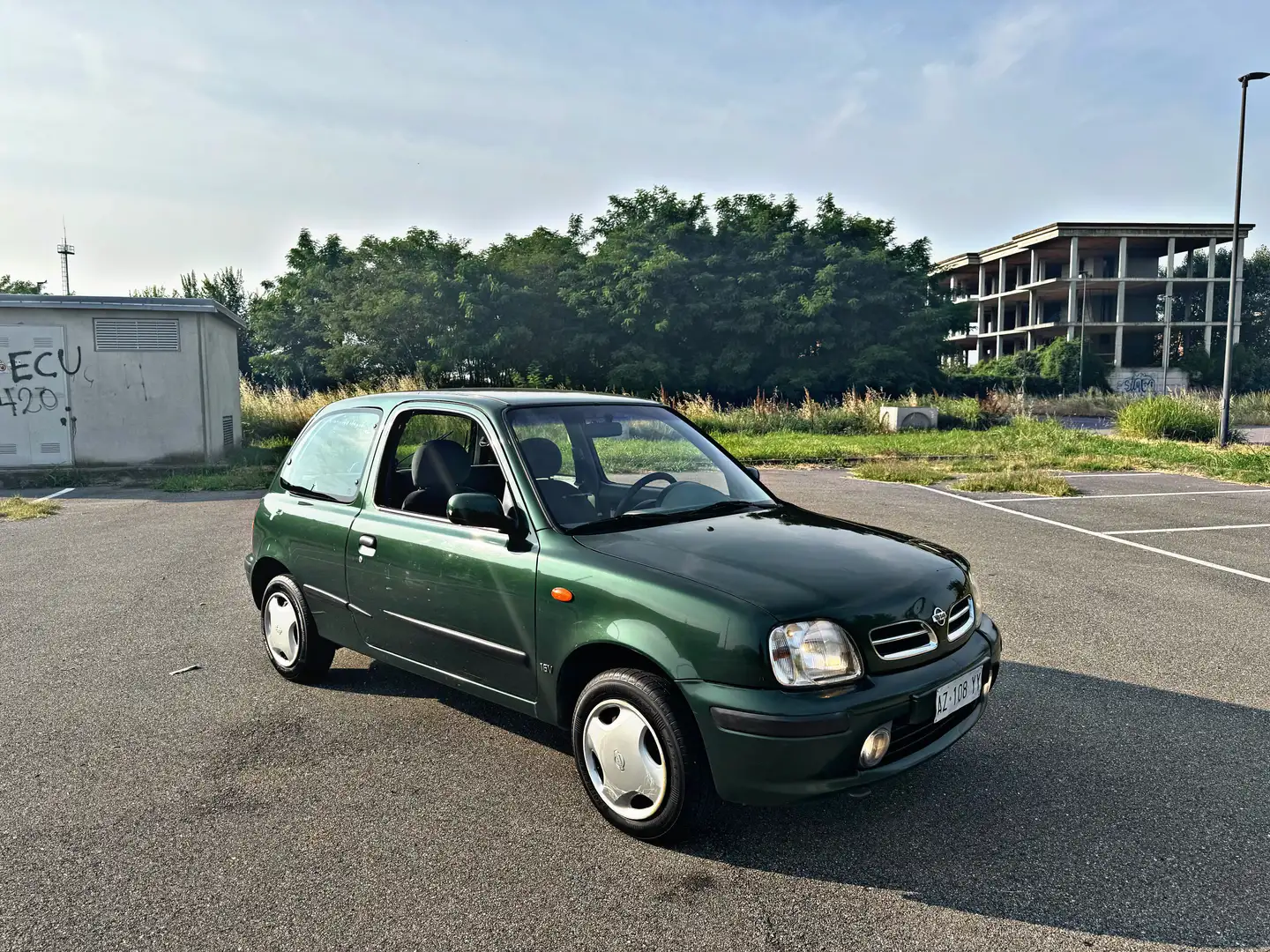 Nissan Micra Micra 3p 1.0 SE 16v 54cv *Neopatentati* Verde - 2