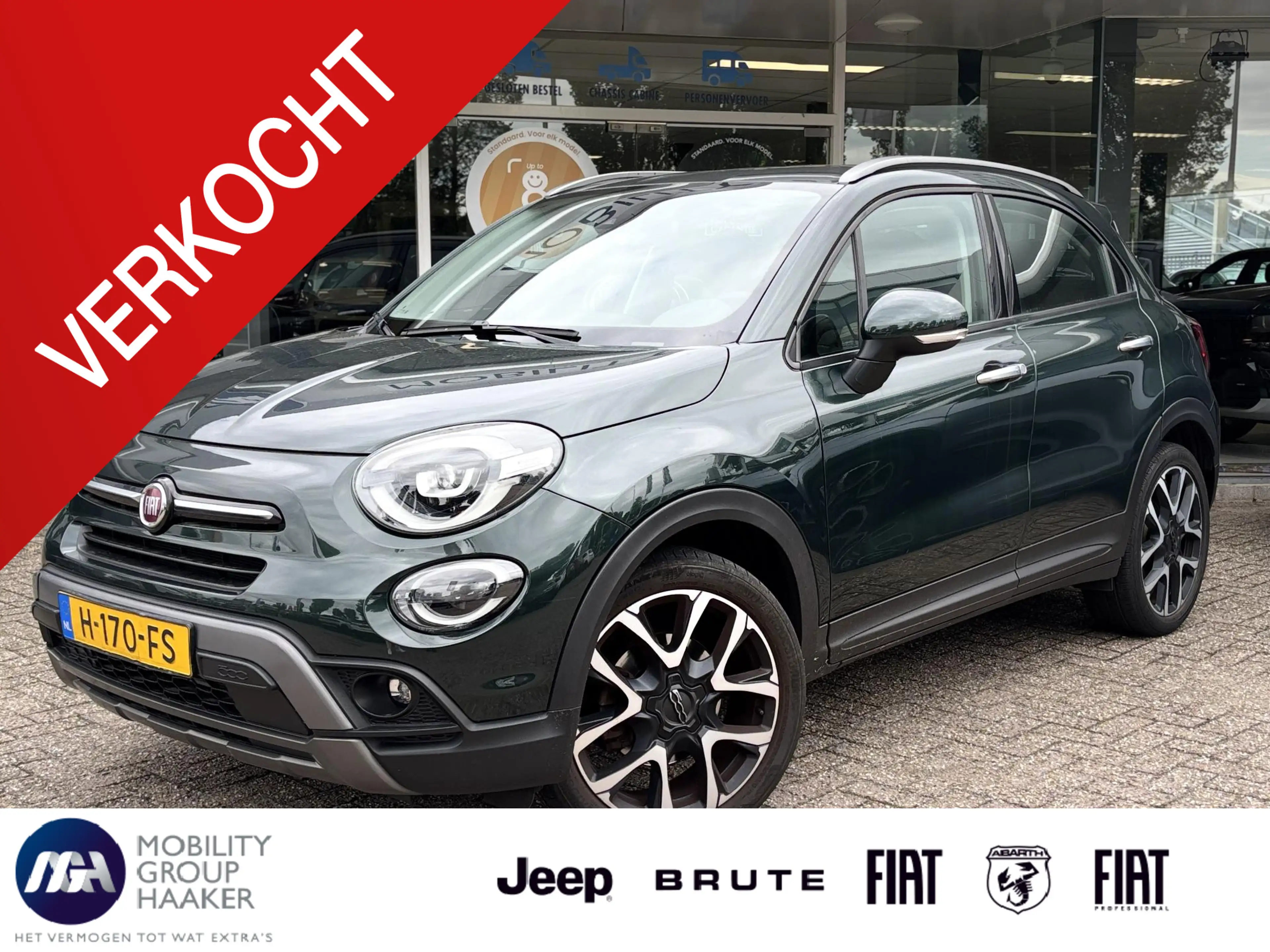 Fiat 500X 1.3 GSE Sport | Leer | 19" | 1e eigenaar