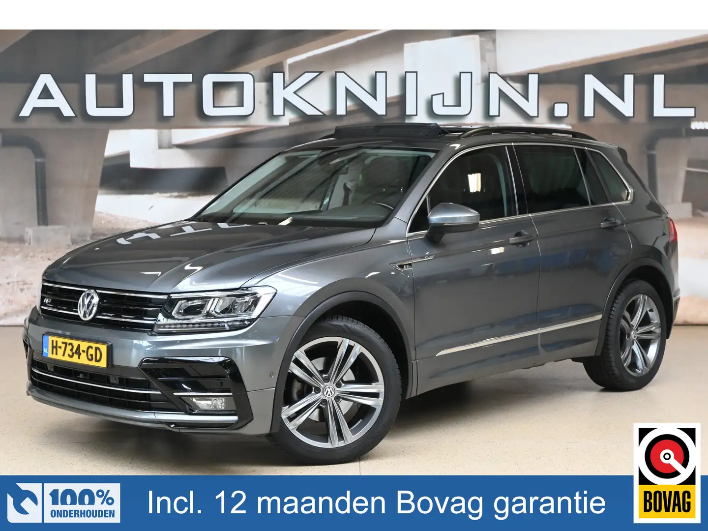 Volkswagen Tiguan 1.4 TSI 150pk Highline Business R | Panoramadak | Grijs - 1