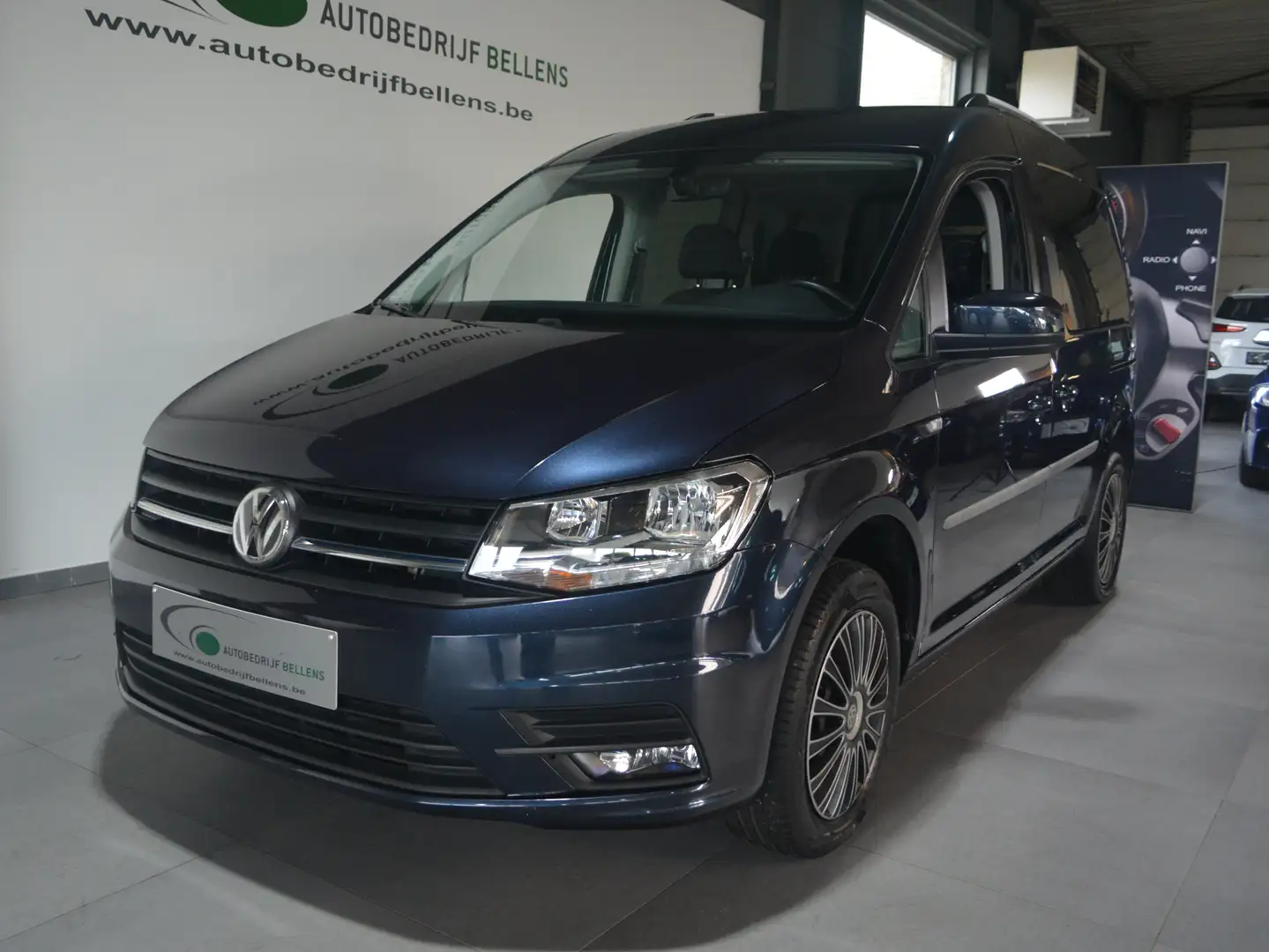 Volkswagen Caddy 1.4 TSI Family DSG / NAVI + APPLE CAR-PLAY Bleu - 2