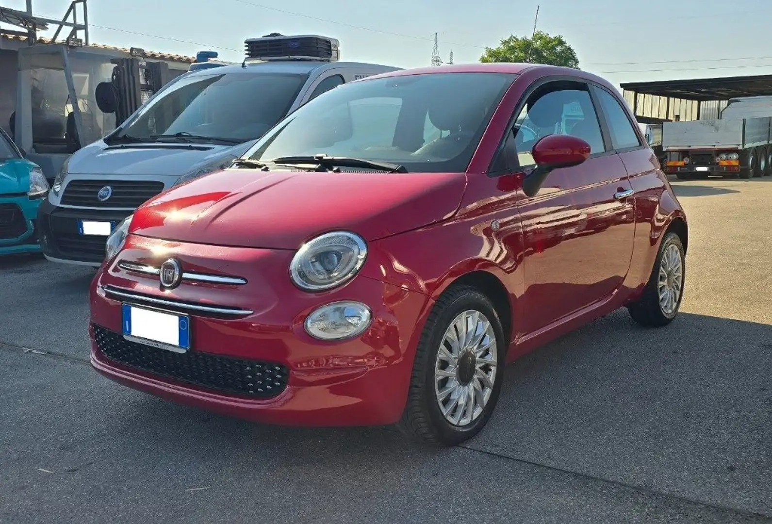 Fiat 500 1.0 Hybrid Lounge Rouge - 1