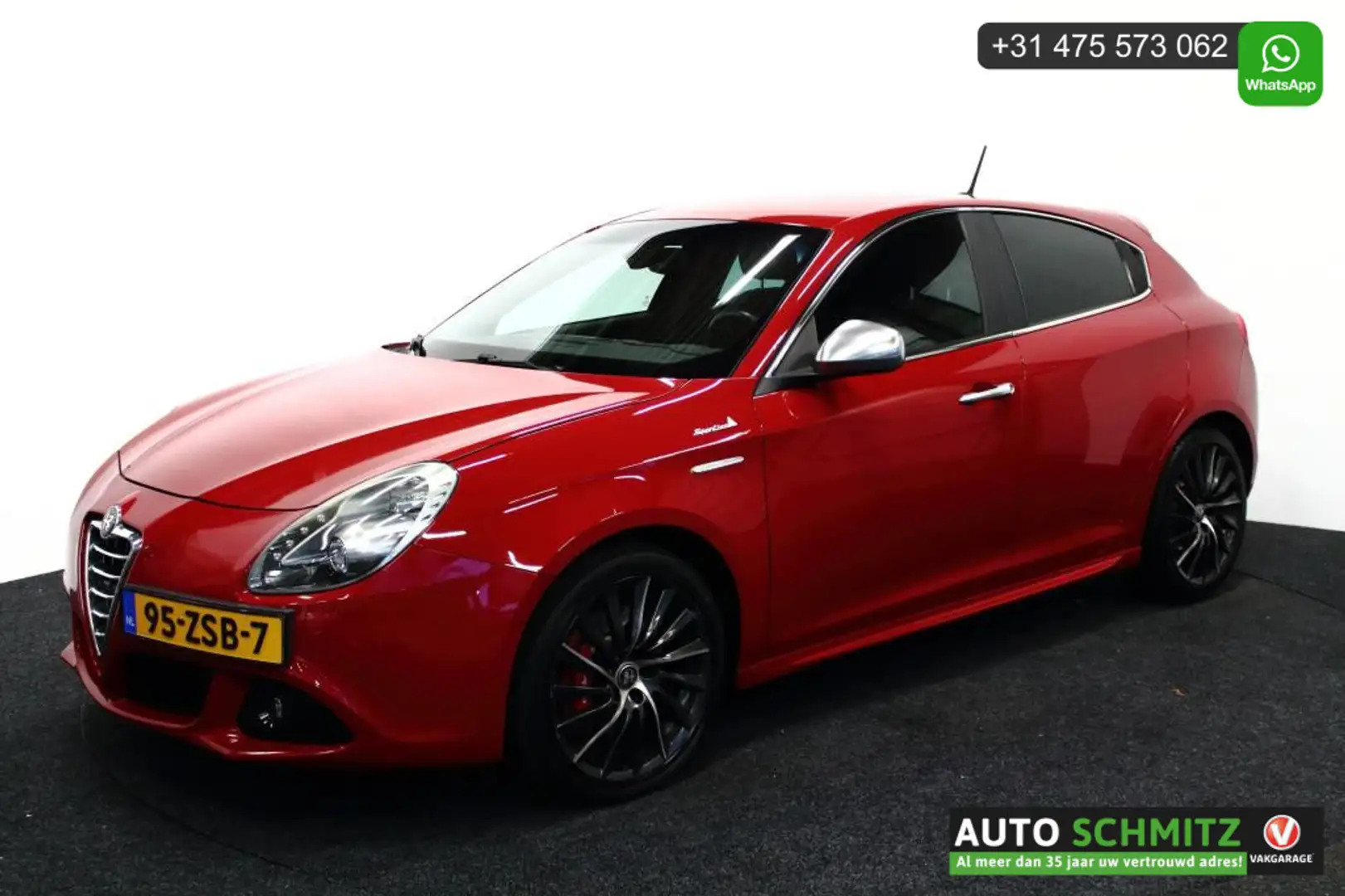 Alfa Romeo Giulietta 1.4 T Distinctive *Navi/Cruise/PDC/Trekhaak* Rood - 2