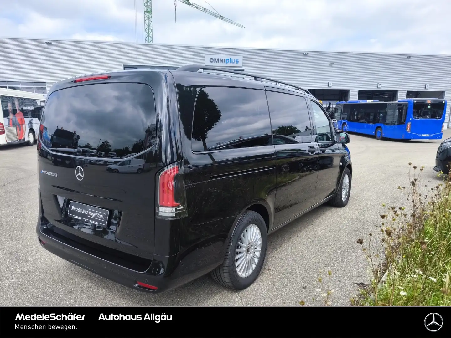 Mercedes-Benz Vito eVito VITO 129 Tourer PRO L NEUES MODELL 8 SITZE Schwarz - 2
