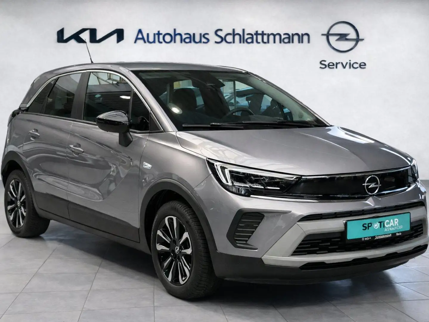 Opel Crossland X 1.2 "Elegance" *6-Gang*SHZ*LHZ Gris - 1