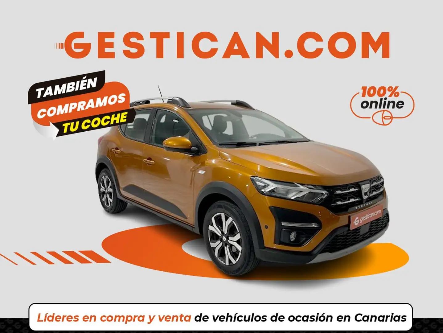 Dacia Sandero TCe Comfort 67kW Oranje - 1