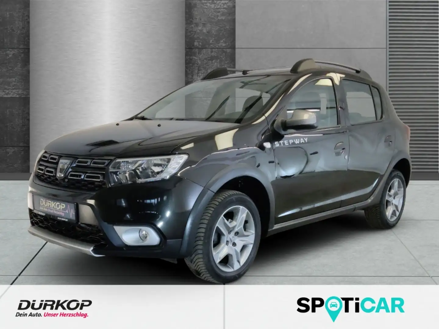 Dacia Sandero 0.9 Stepway Prestige II Navi PDC Tempomat Allwette Noir - 1