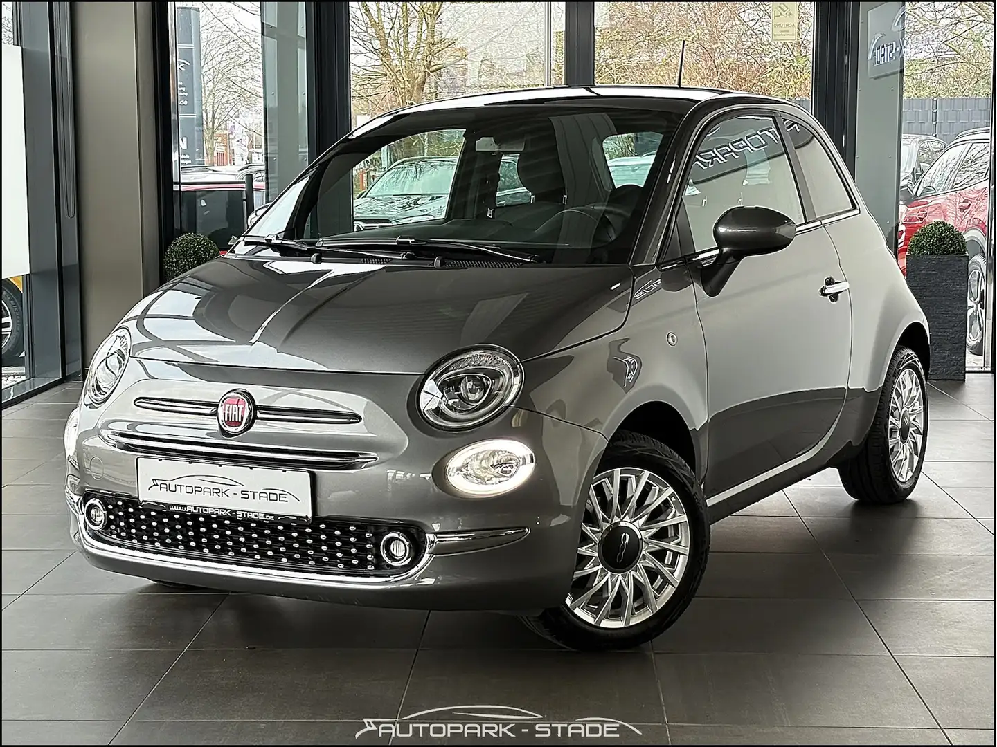 Fiat 500 1.0 Mild Hybrid Dolcevita Navi Panorama PDC Grau - 2